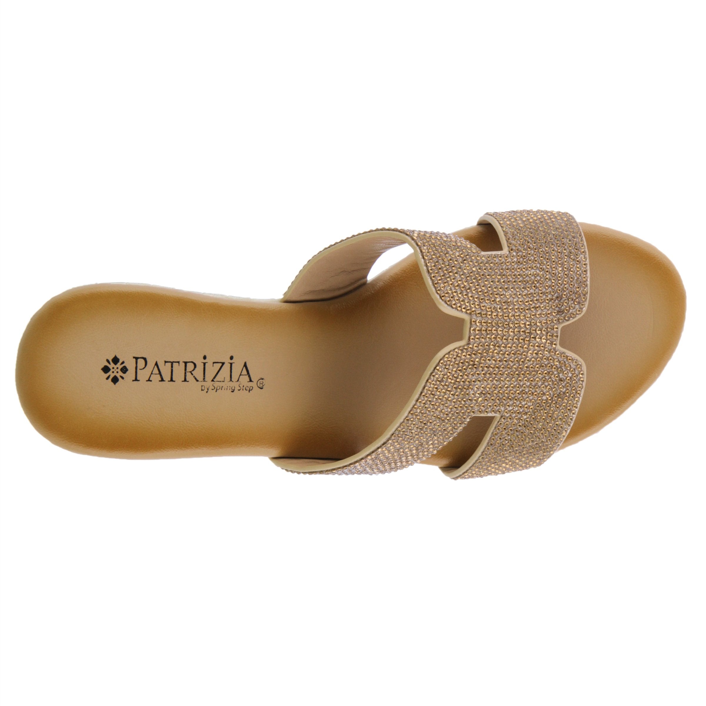 Patrizia PATRIZIA GENOLI SLIDE SANDAL sandal in gold with stylish fashion design