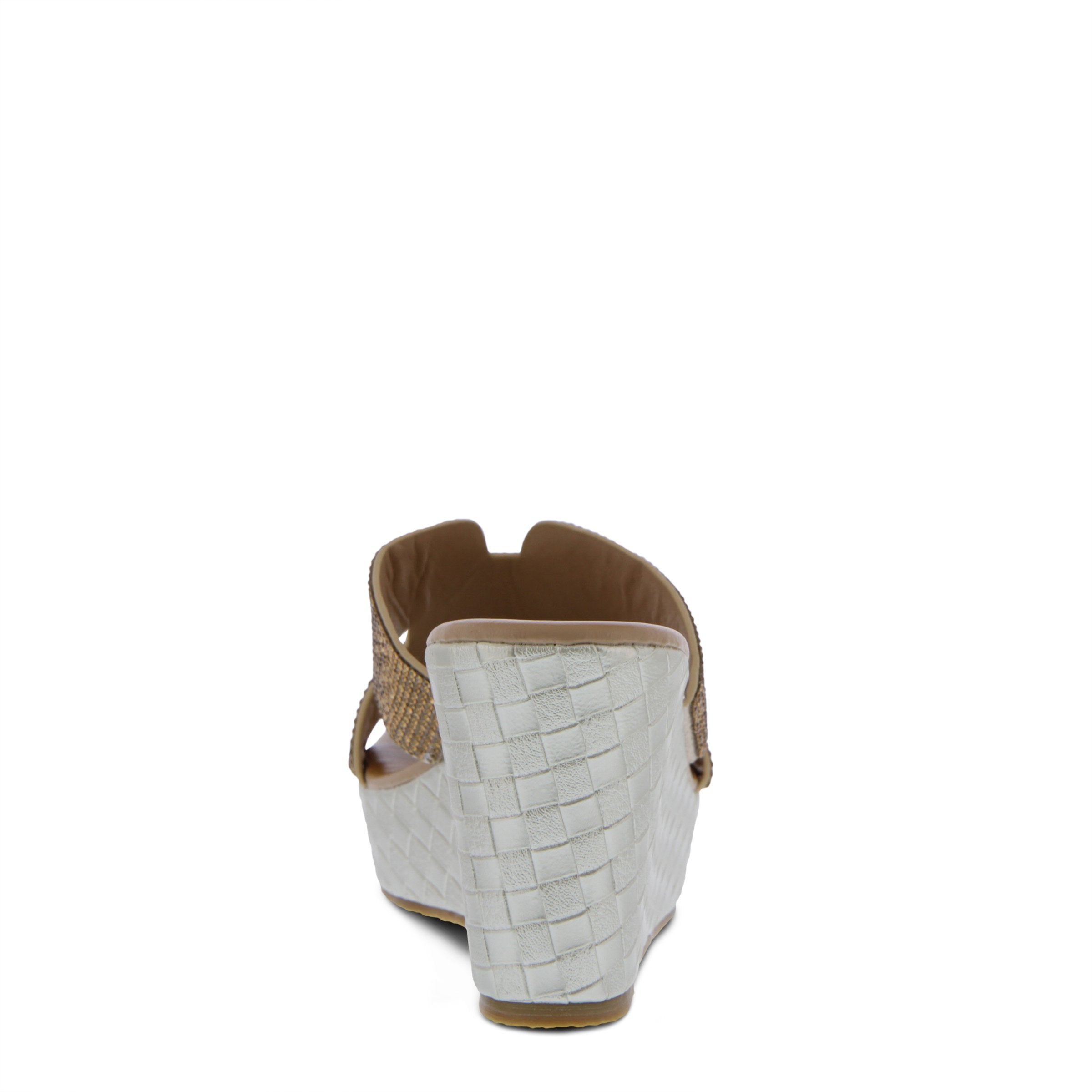 Patrizia PATRIZIA GENOLI SLIDE SANDAL sandal in gold with stylish fashion design