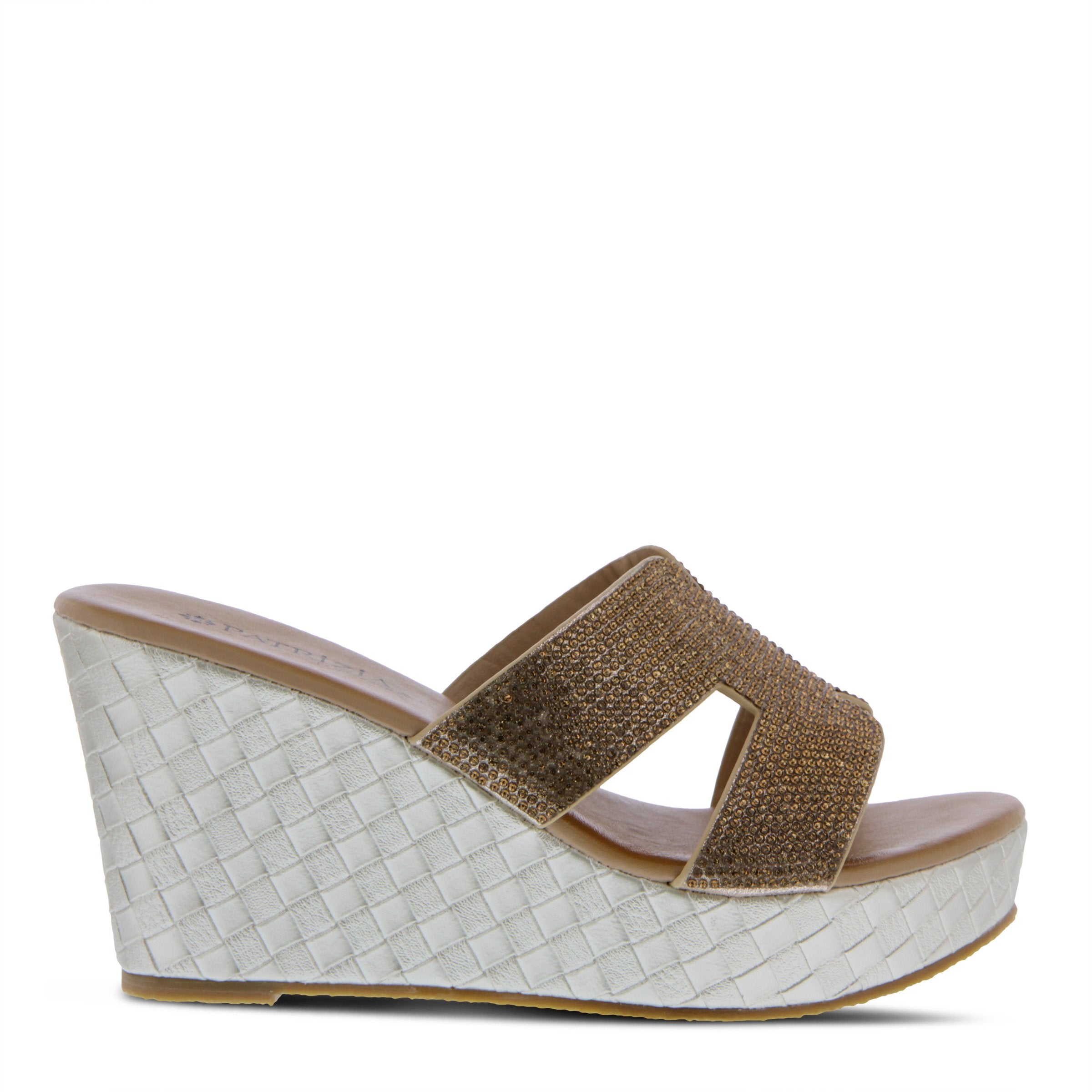 Patrizia PATRIZIA GENOLI SLIDE SANDAL sandal in gold with stylish fashion design