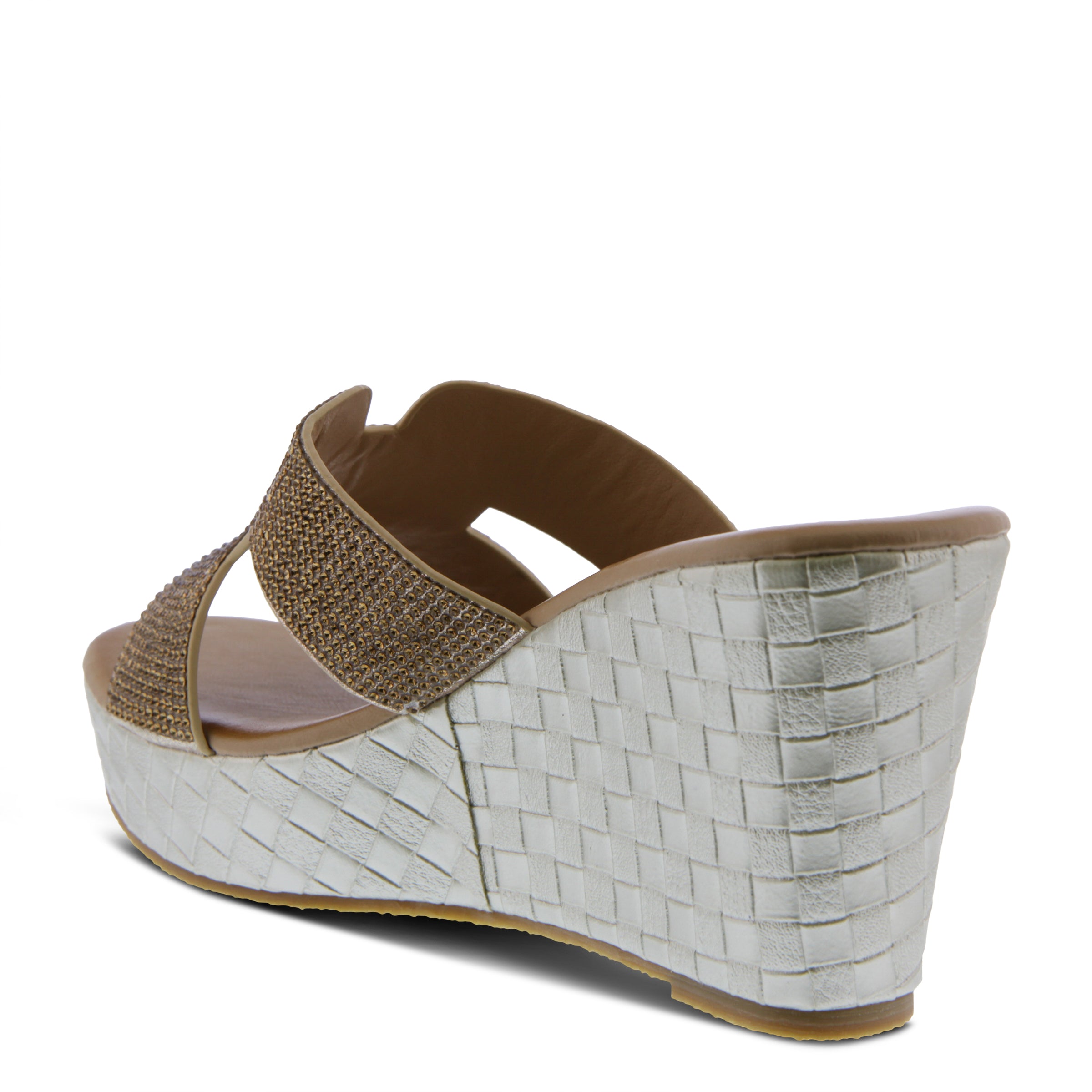 Patrizia PATRIZIA GENOLI SLIDE SANDAL sandal in gold with stylish fashion design