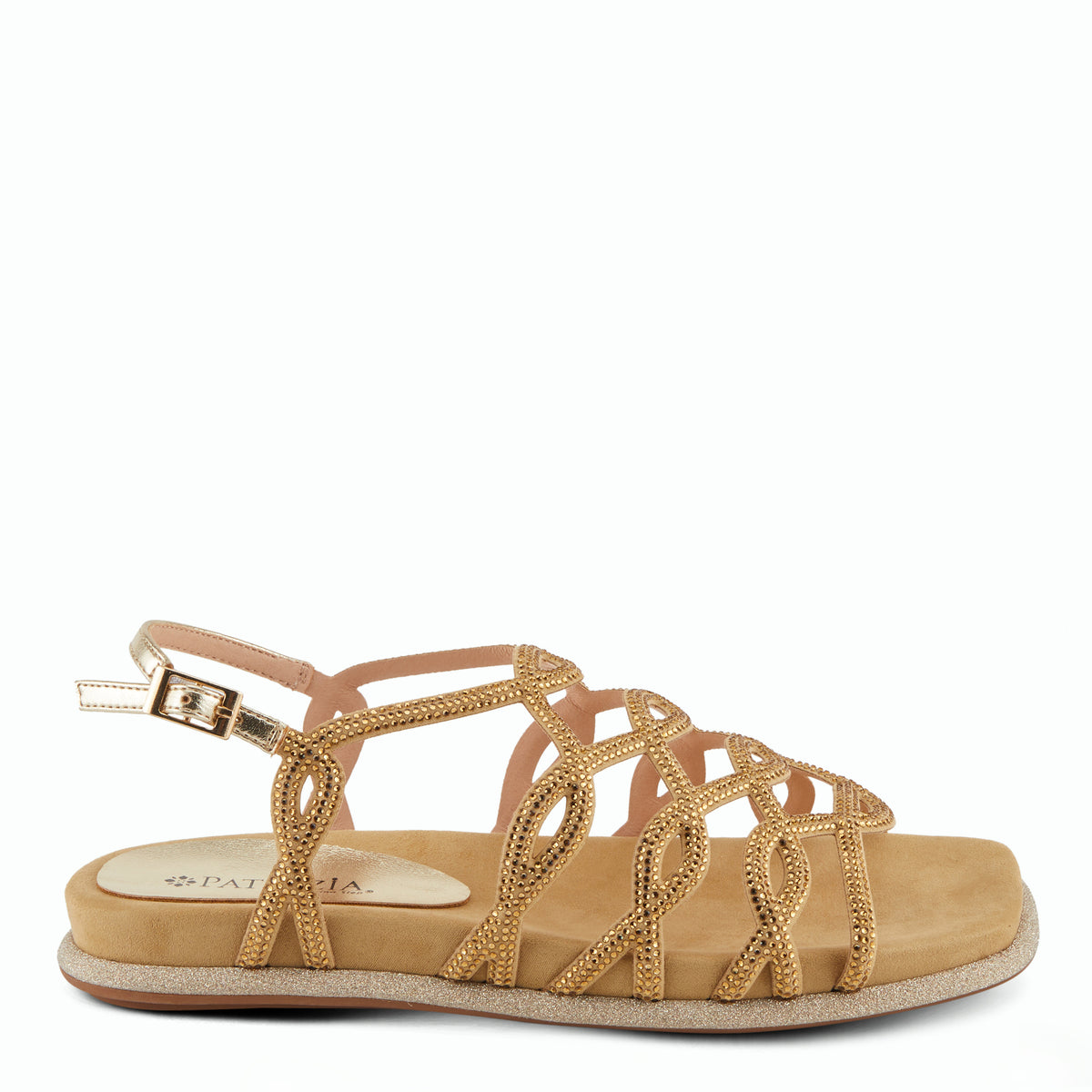 Patrizia PATRIZIA GLAMGLOSS SANDALS sandal in gold with stylish fashion design
