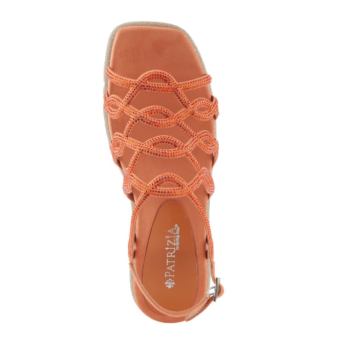 Patrizia PATRIZIA GLAMGLOSS SANDALS sandal in orange with stylish fashion design