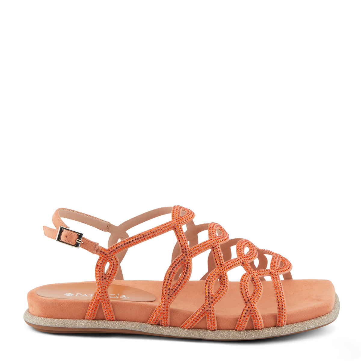 Patrizia PATRIZIA GLAMGLOSS SANDALS sandal in orange with stylish fashion design