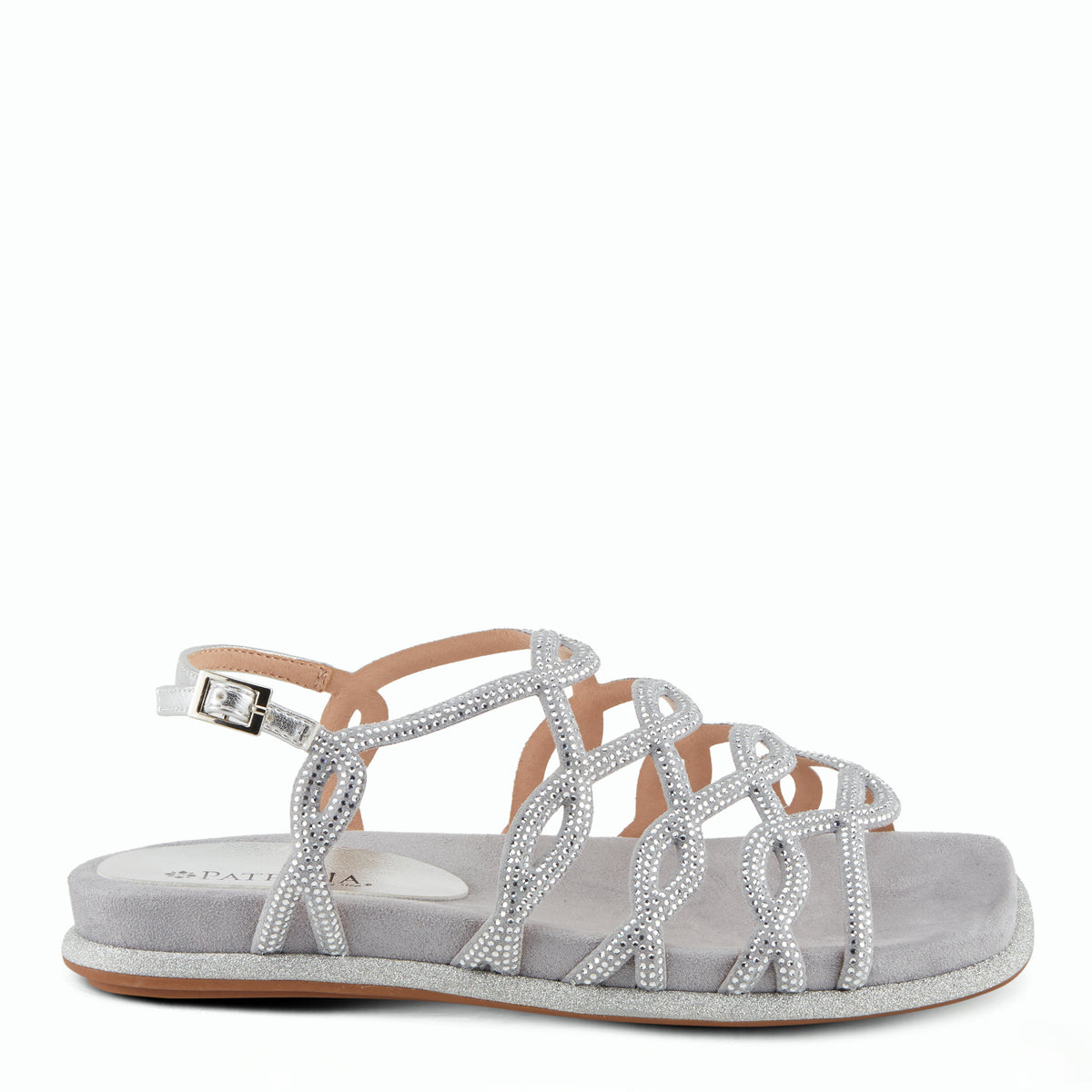 Patrizia PATRIZIA GLAMGLOSS SANDALS sandal in silver with stylish fashion design