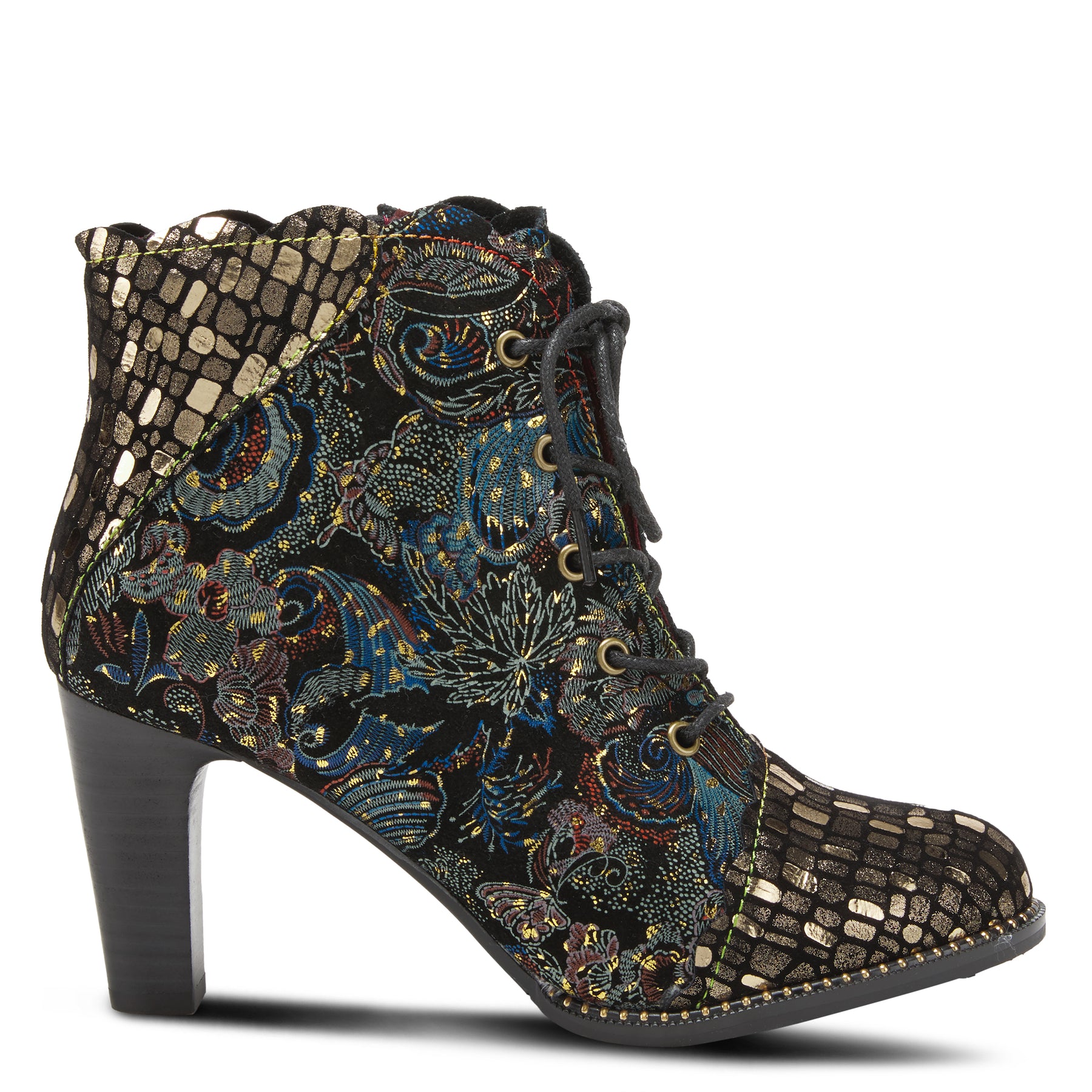 GLITTERAIL BOOTIE by L'ARTISTE – Spring Step Shoes