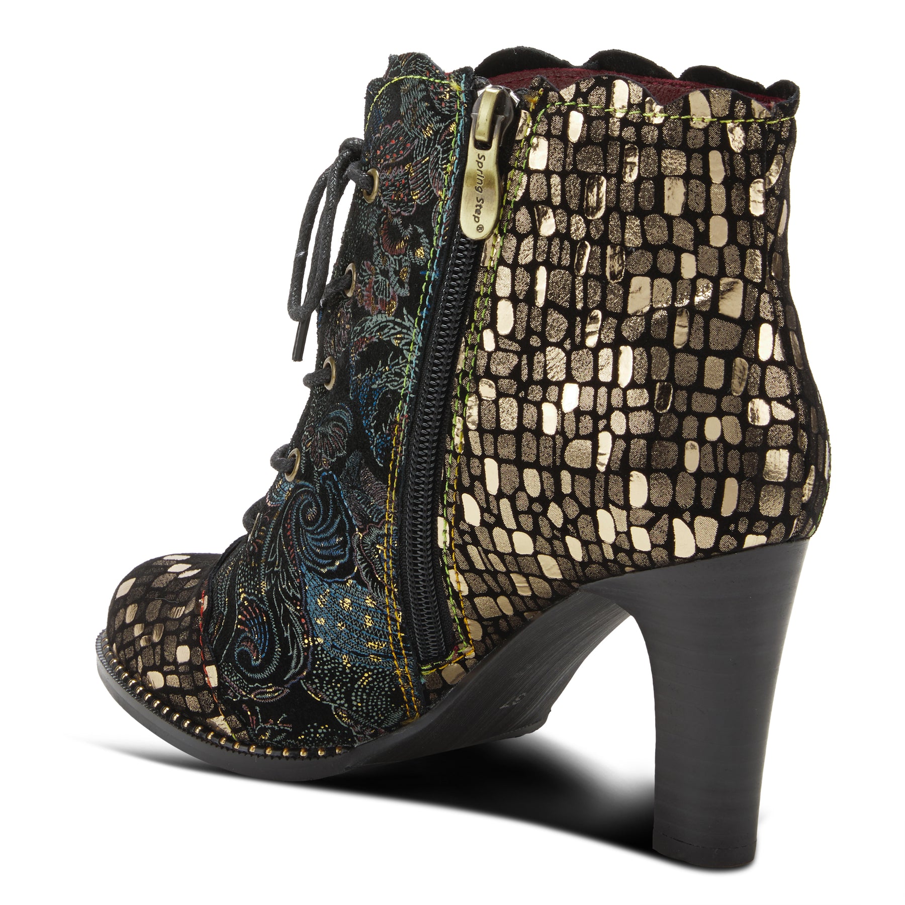 GLITTERAIL BOOTIE by L'ARTISTE – Spring Step Shoes