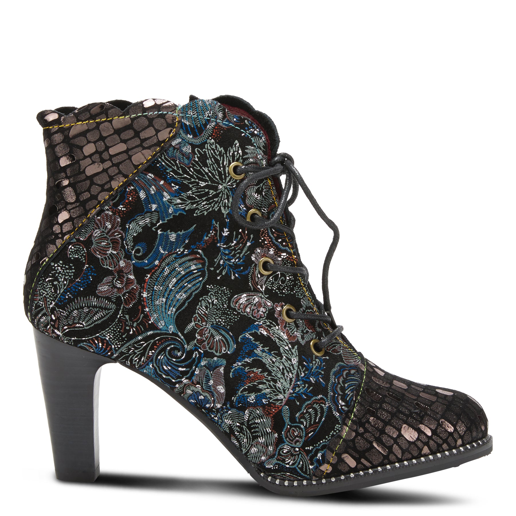 GLITTERAIL BOOTIE by L'ARTISTE – Spring Step Shoes