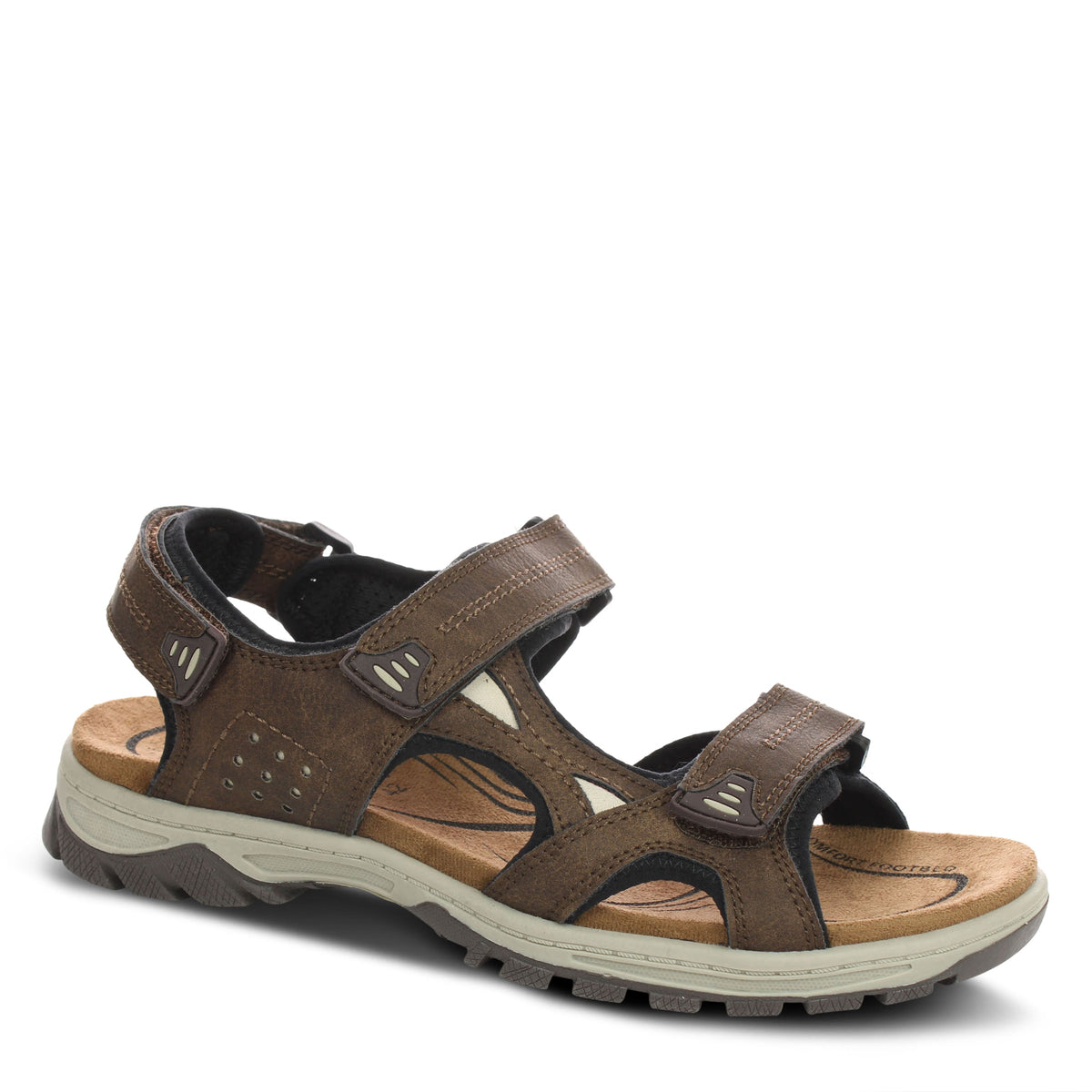 Spring Step SPRING STEP MEN GRADIENT SPORT SANDALS sandal in black with comfortable everyday design