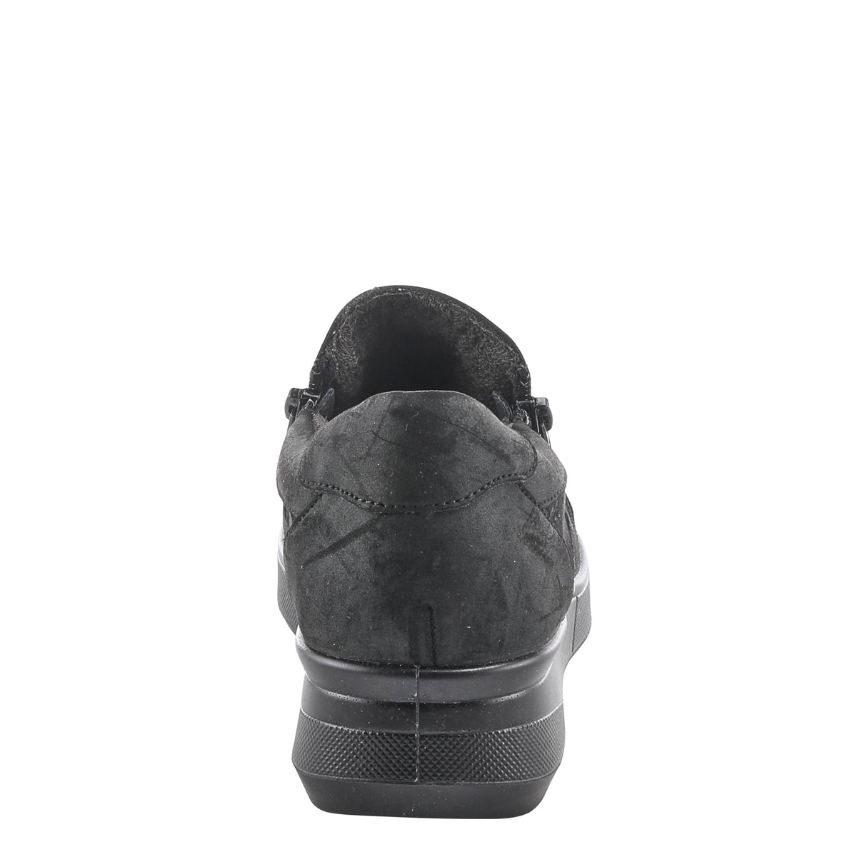Flexus FLEXUS HABANERA ATHLETIC SLIP-ON SHOES comfort shoe in black with flexible sole