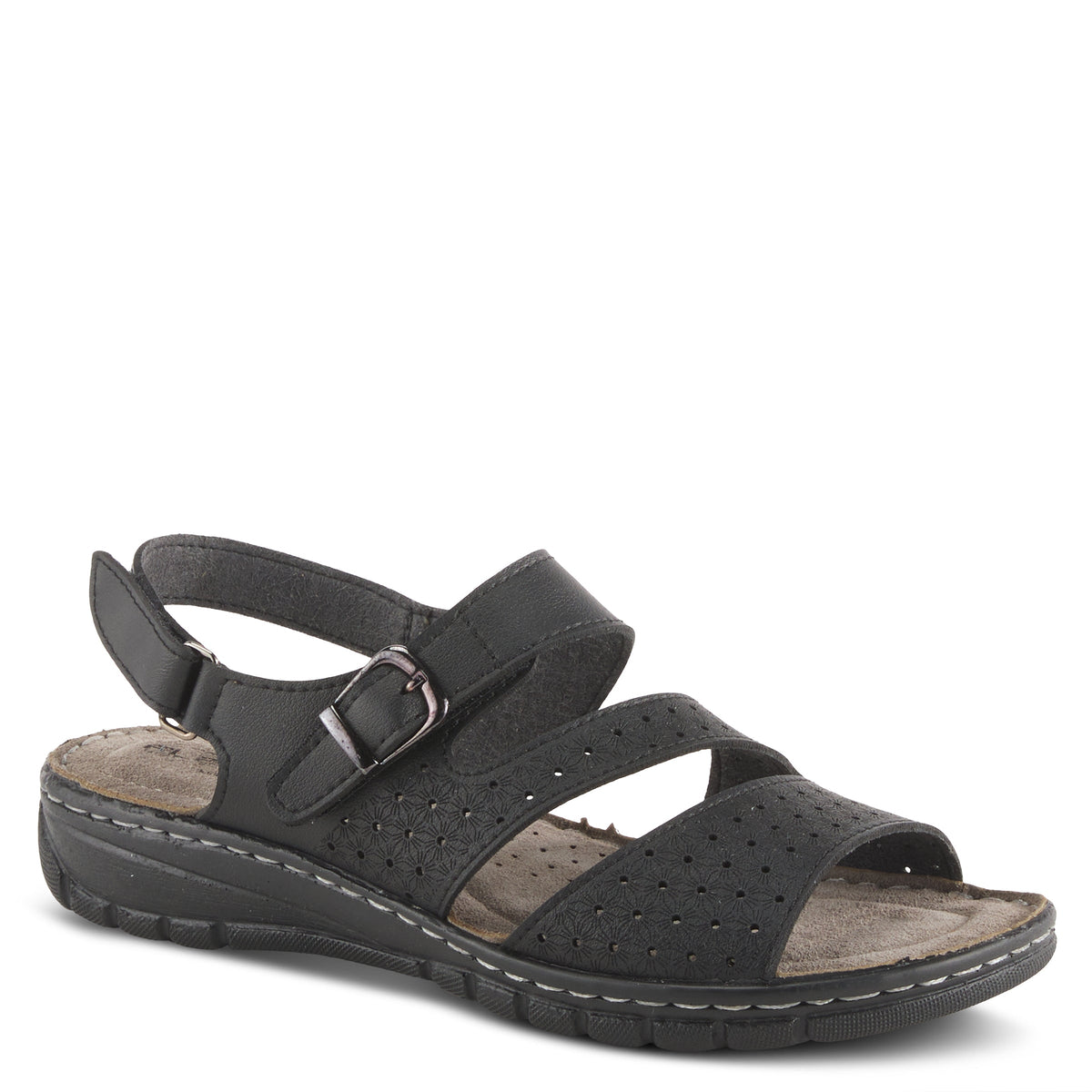 Flexus FLEXUS HARINNA SANDAL sandal in black with flexible sole