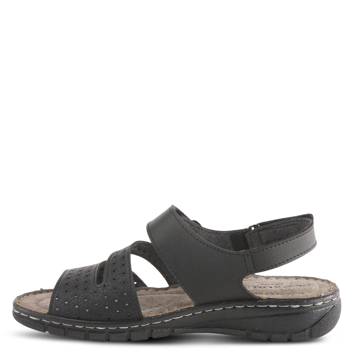 Flexus FLEXUS HARINNA SANDAL sandal in black with flexible sole