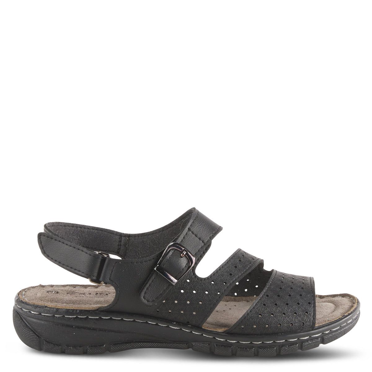 Flexus FLEXUS HARINNA SANDAL sandal in black with flexible sole
