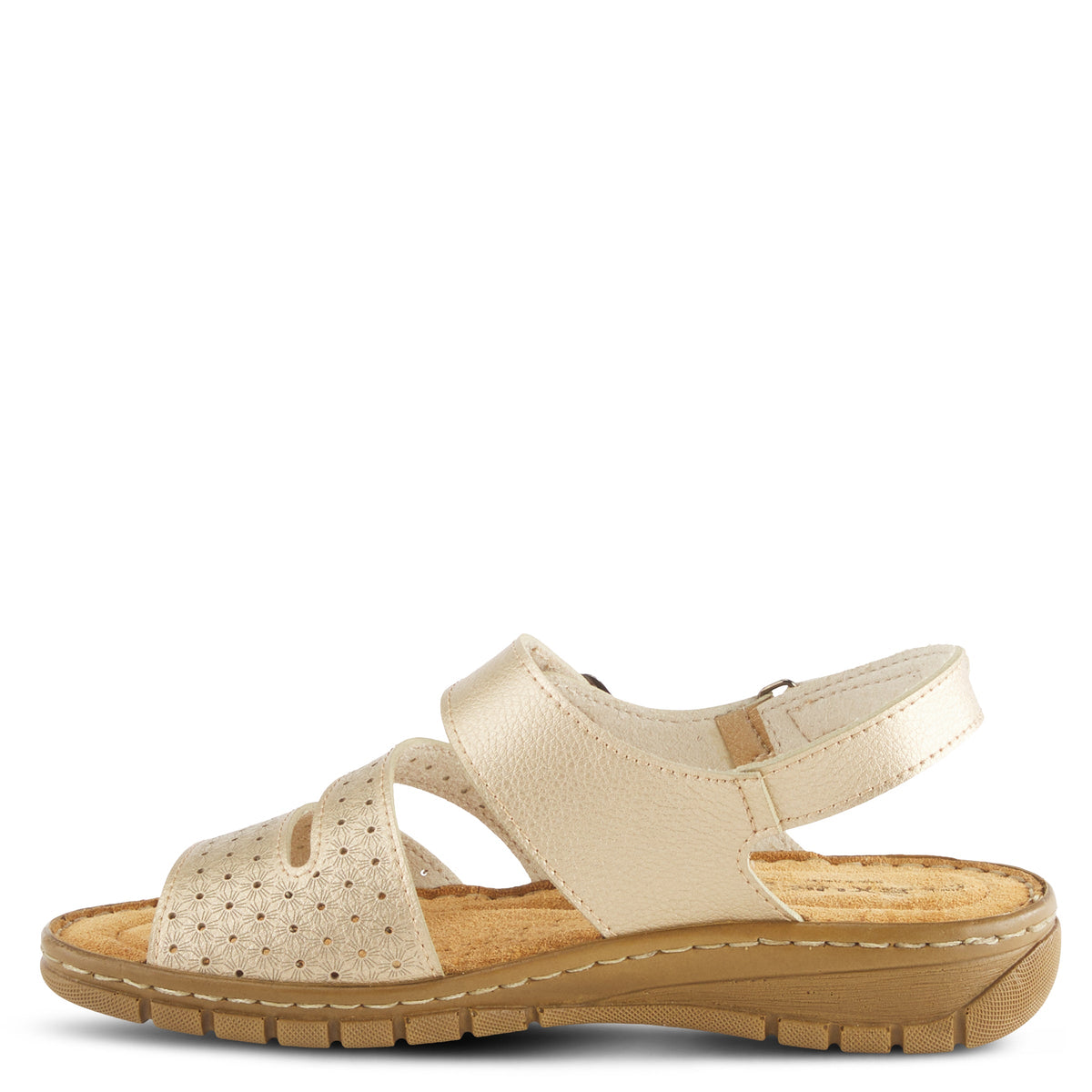 Flexus FLEXUS HARINNA SANDAL sandal in gold with flexible sole