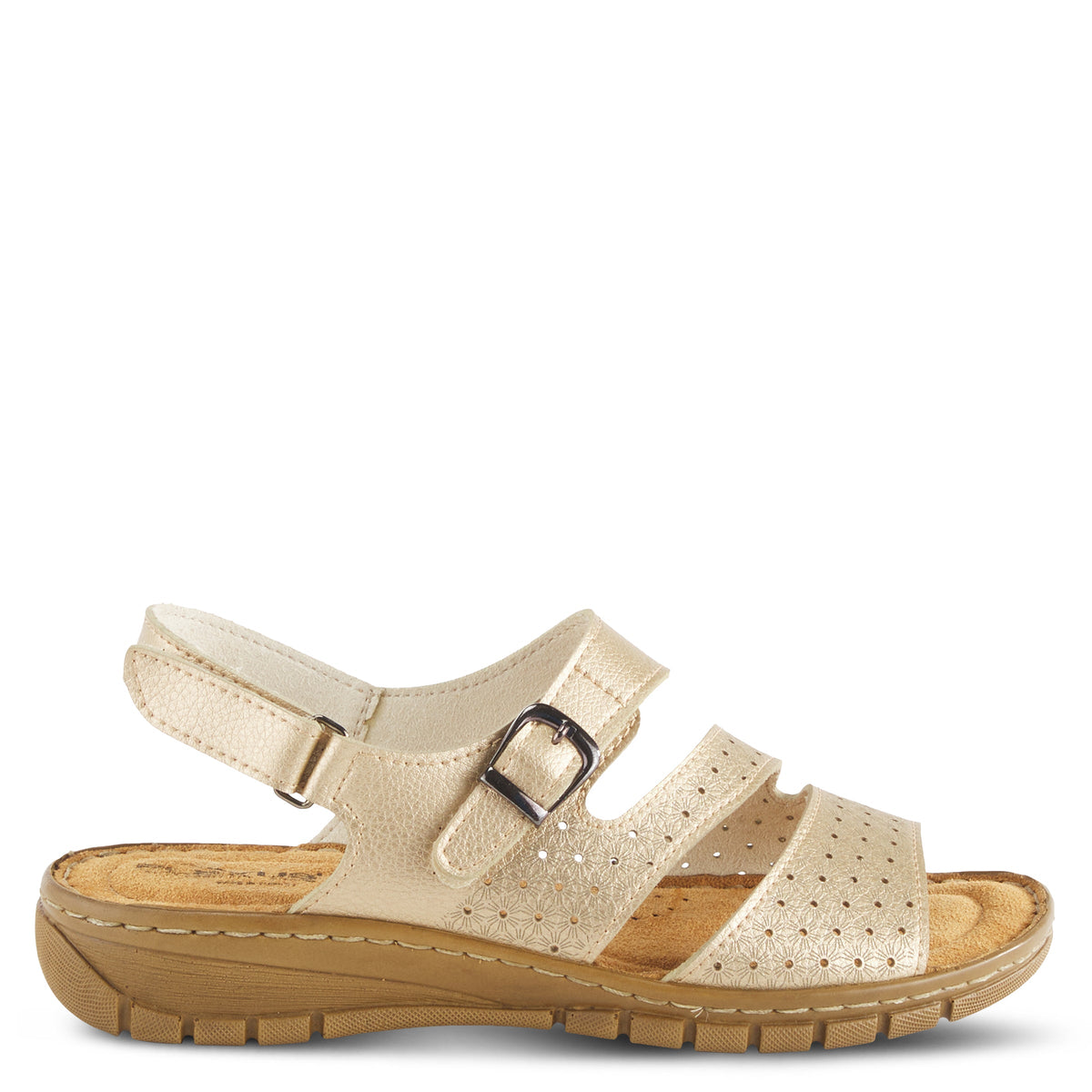 Flexus FLEXUS HARINNA SANDAL sandal in gold with flexible sole