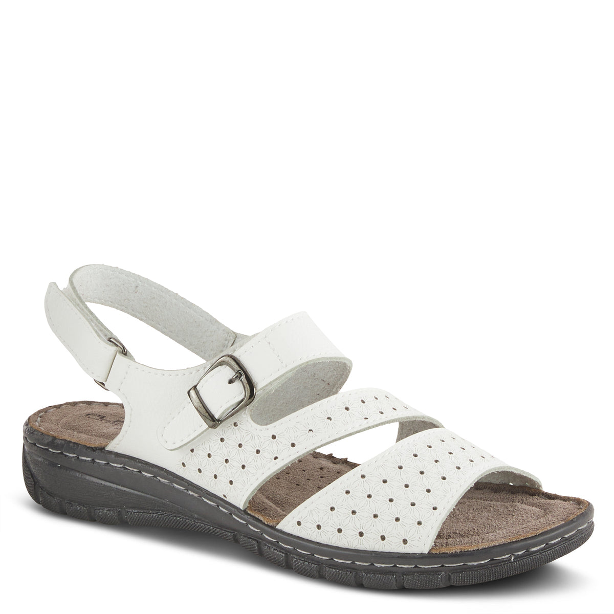 Flexus FLEXUS HARINNA SANDAL sandal in white with flexible sole