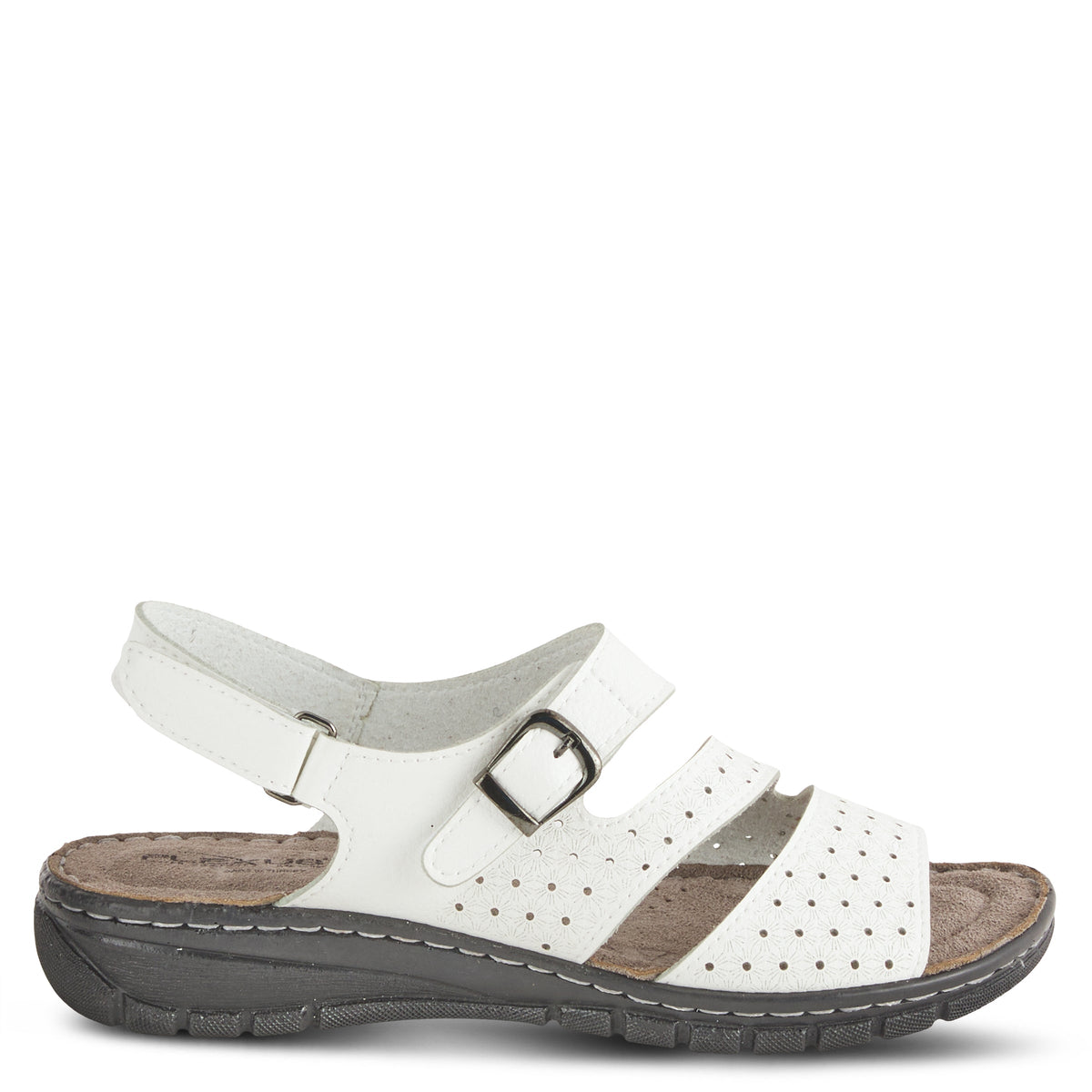 Flexus FLEXUS HARINNA SANDAL sandal in white with flexible sole