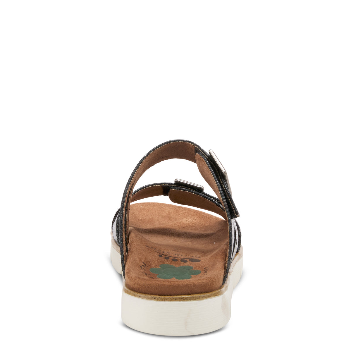 Spring Step SPRING STEP RELIFE HARLOWIE SLIDE SANDALS sandal in black multi with comfortable everyday design