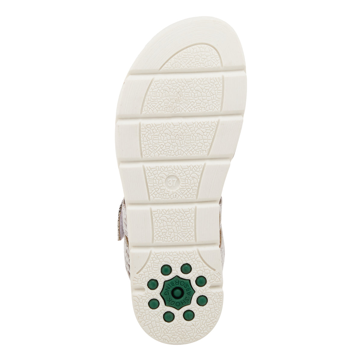 Spring Step SPRING STEP RELIFE HARLOWIE SLIDE SANDALS sandal in white multi with comfortable everyday design