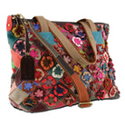L'Artiste L'ARTISTE HB-APPLIQUE HANDBAGS shoe in rainbow with handcrafted leather design