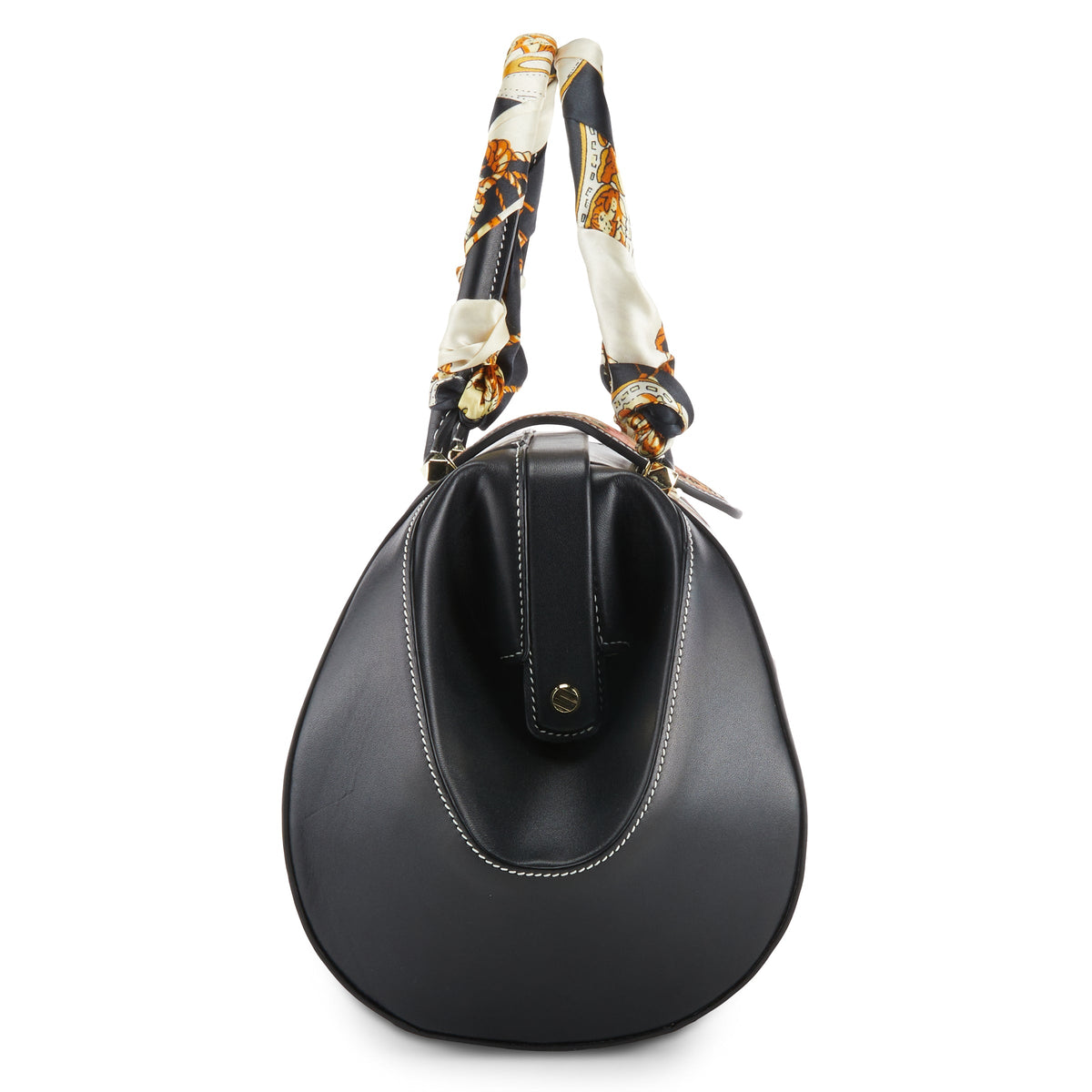 L'Artiste L`ARTISTE HB-BOWLERA HANDBAG shoe with handcrafted leather design