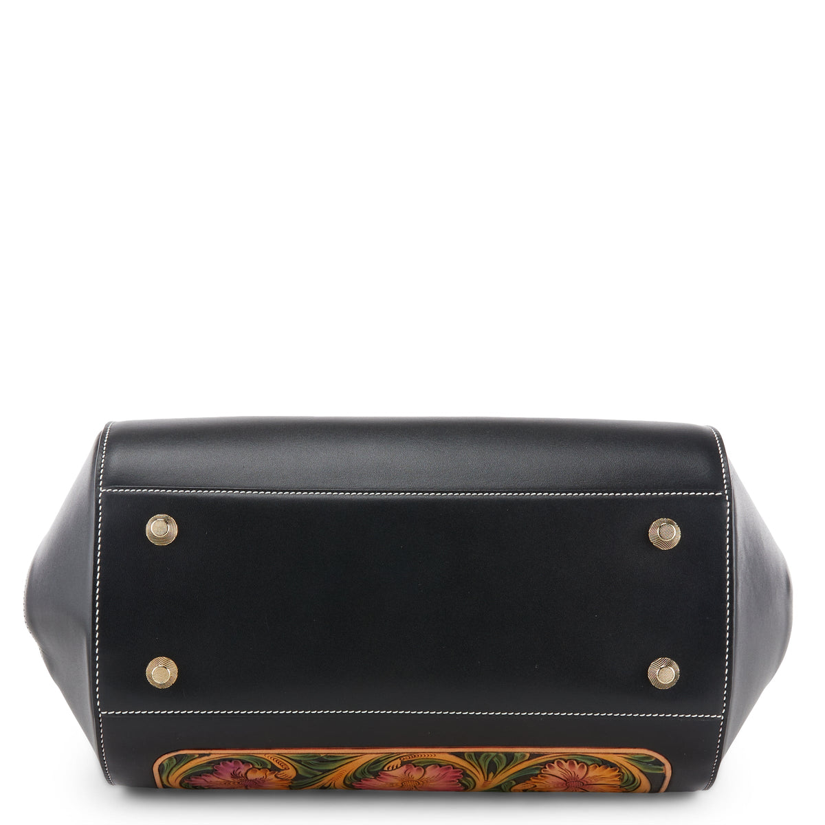 L'Artiste L`ARTISTE HB-BOWLERA HANDBAG shoe with handcrafted leather design