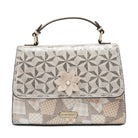 L'Artiste L'ARTISTE HB-CITYSCAPE HANDBAG shoe in ice multi with handcrafted leather design