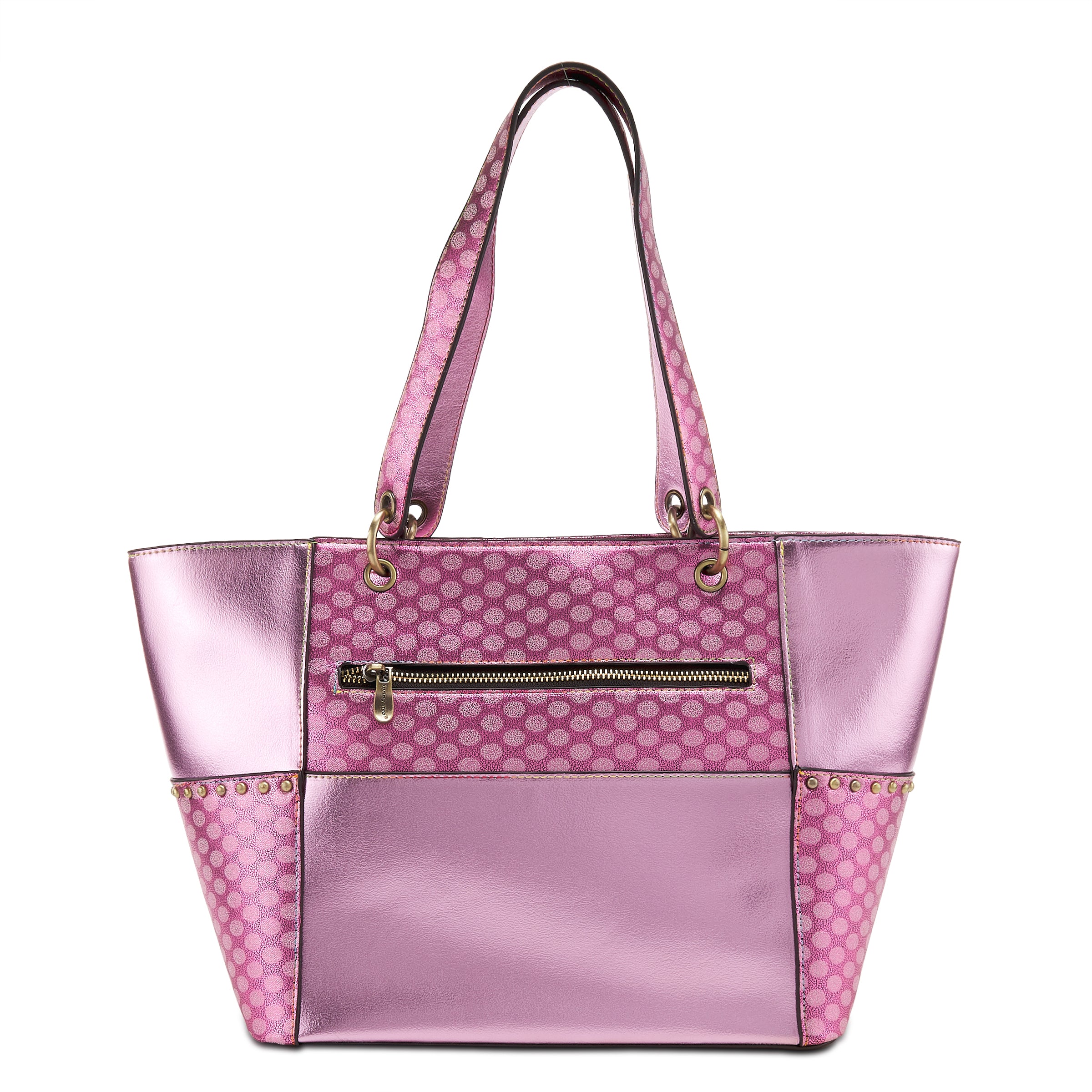 L'Artiste L'ARTISTE HB-DOTS HANDBAGS shoe in silver with handcrafted leather design