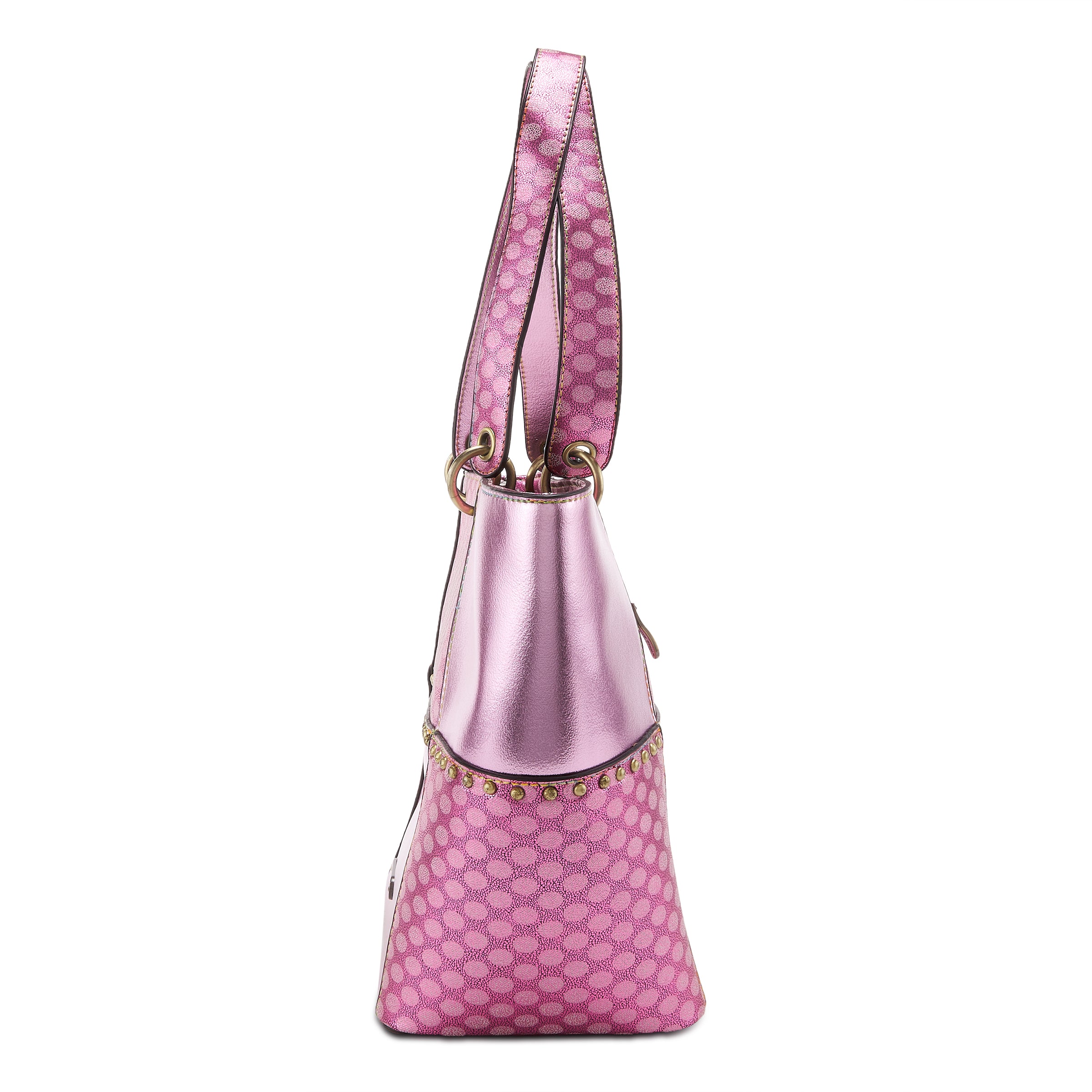 L'Artiste L'ARTISTE HB-DOTS HANDBAGS shoe with handcrafted leather design