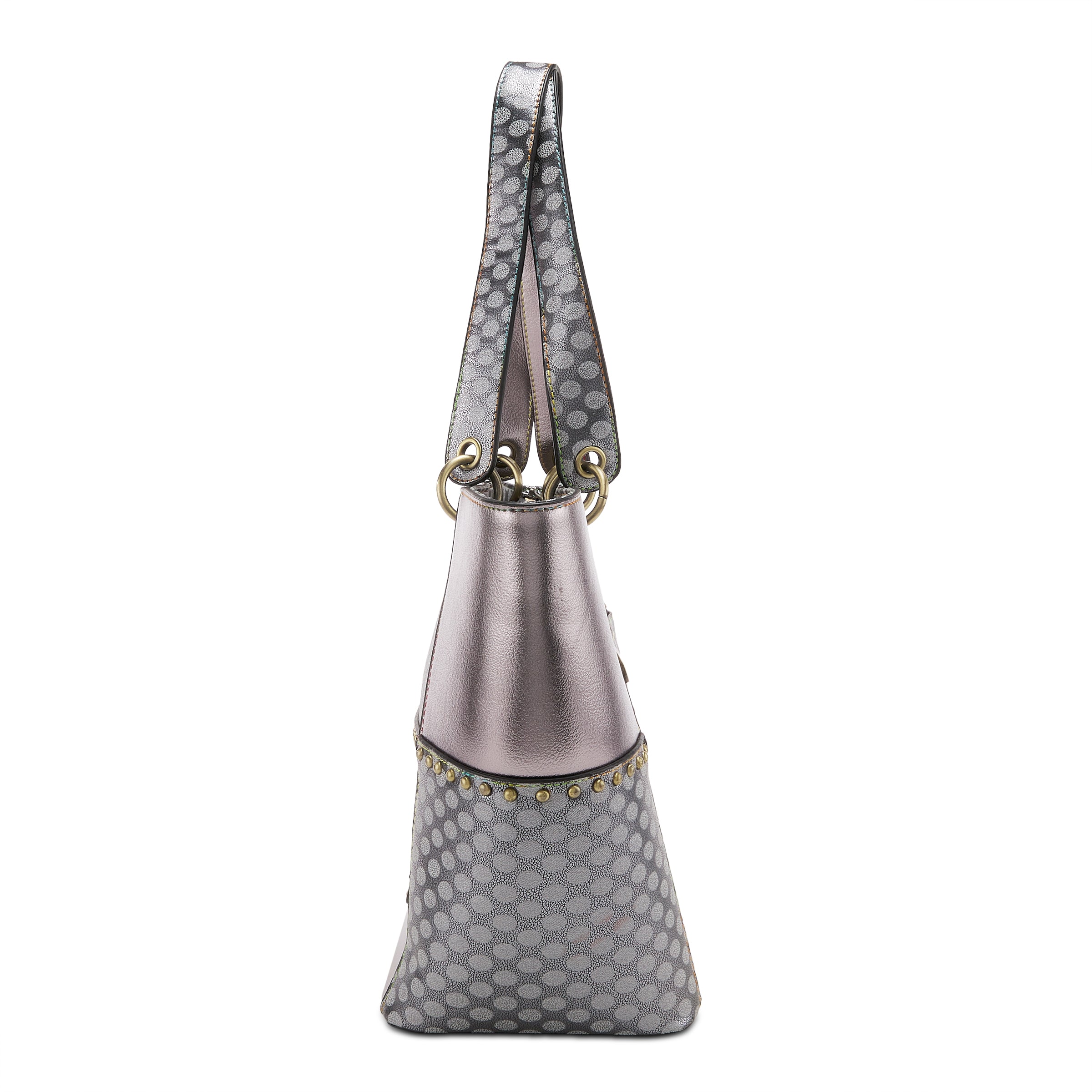 L'Artiste L'ARTISTE HB-DOTS HANDBAGS shoe with handcrafted leather design