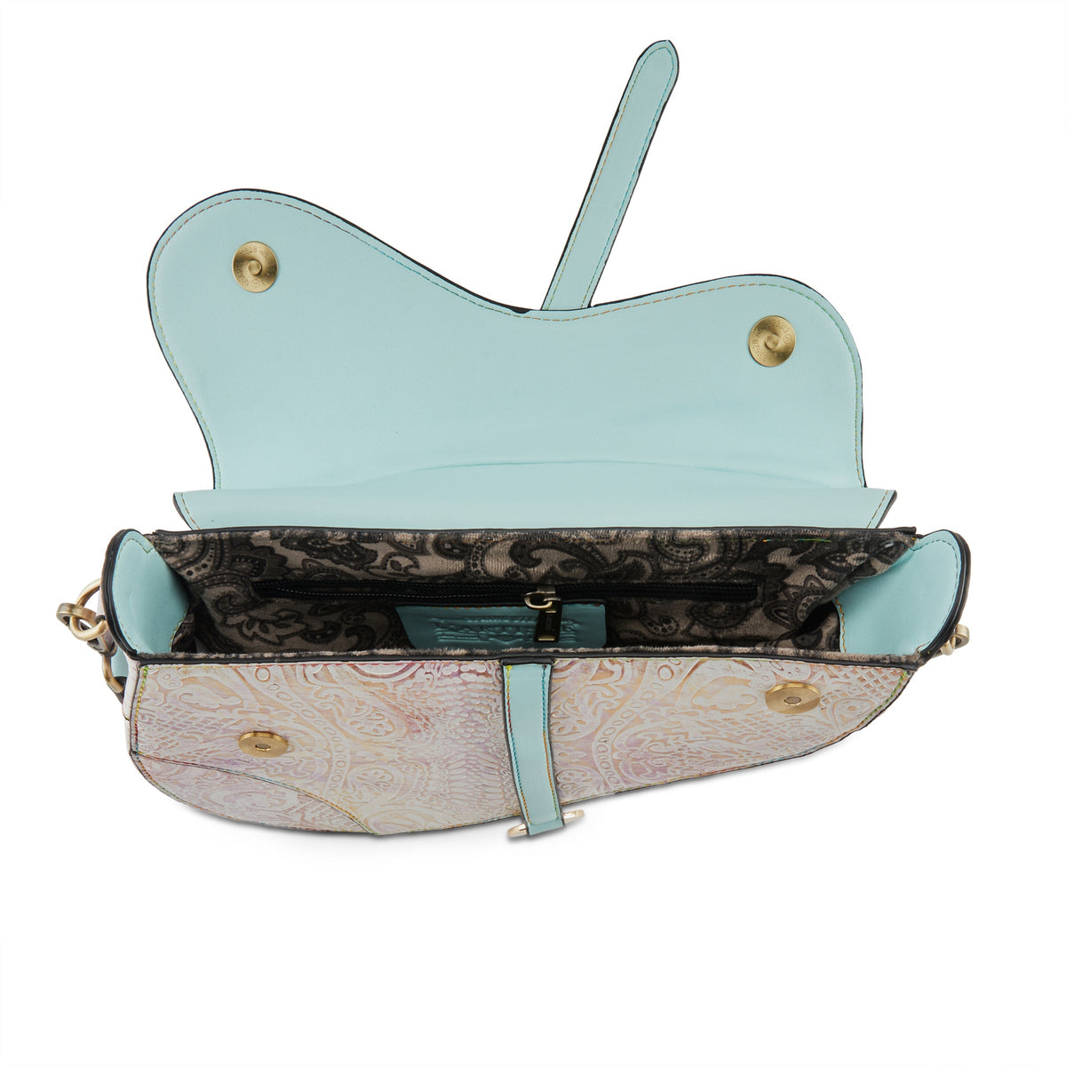 L'Artiste L'ARTISTE HB-DRESSAGE HANDBAGS shoe with handcrafted leather design