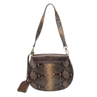 L'Artiste L'ARTISTE HB-EXGUISITE HANDBAG shoe in orange multi with handcrafted leather design