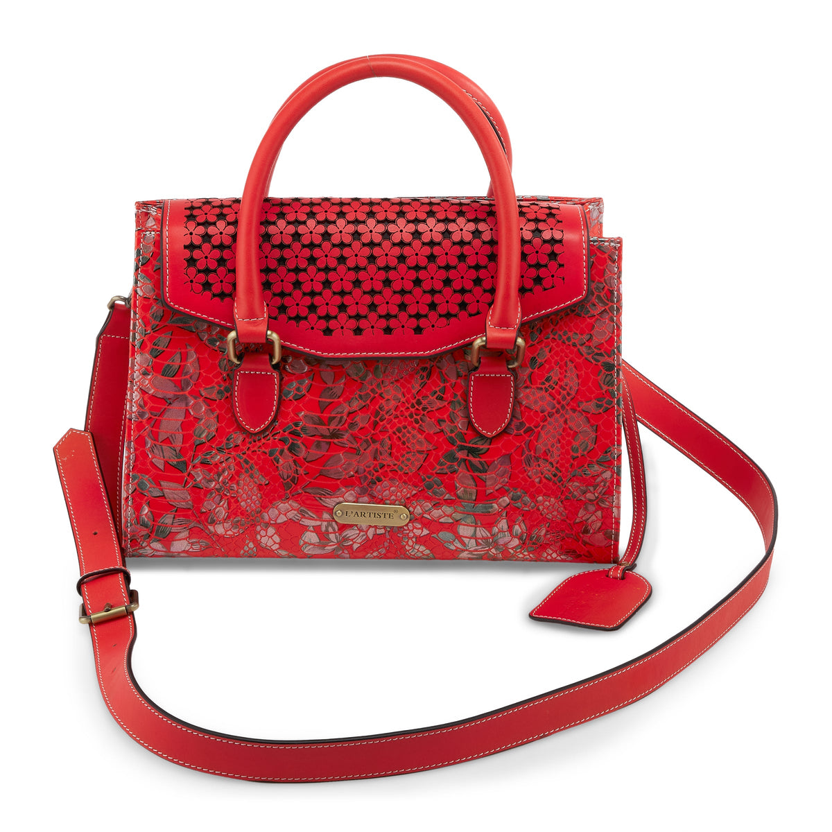 L'Artiste L'ARTISTE HB-GALEXIA-CSMC HANDBAG shoe with handcrafted leather design