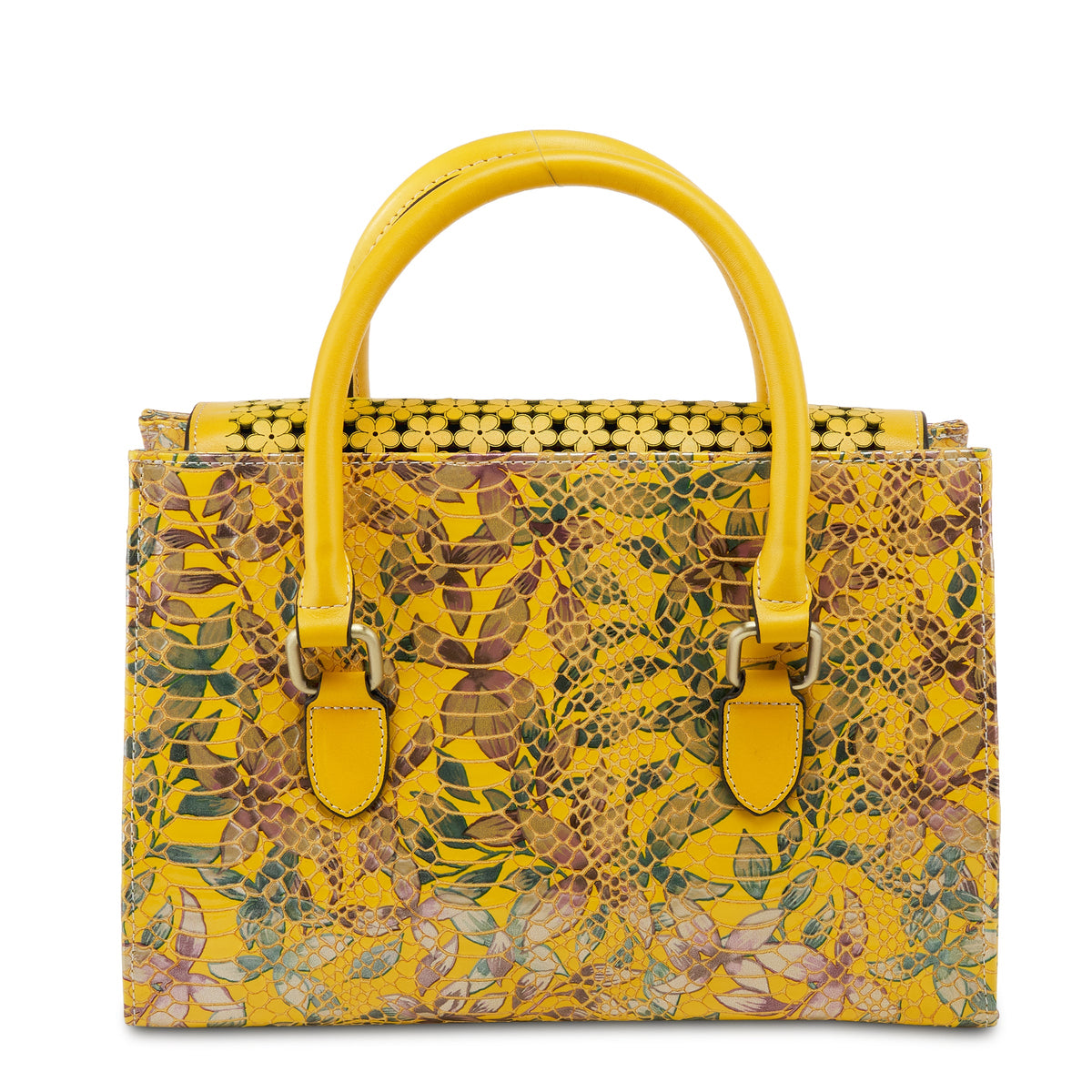 L'Artiste L'ARTISTE HB-GALEXIA-CSMC HANDBAG shoe in red multi with handcrafted leather design