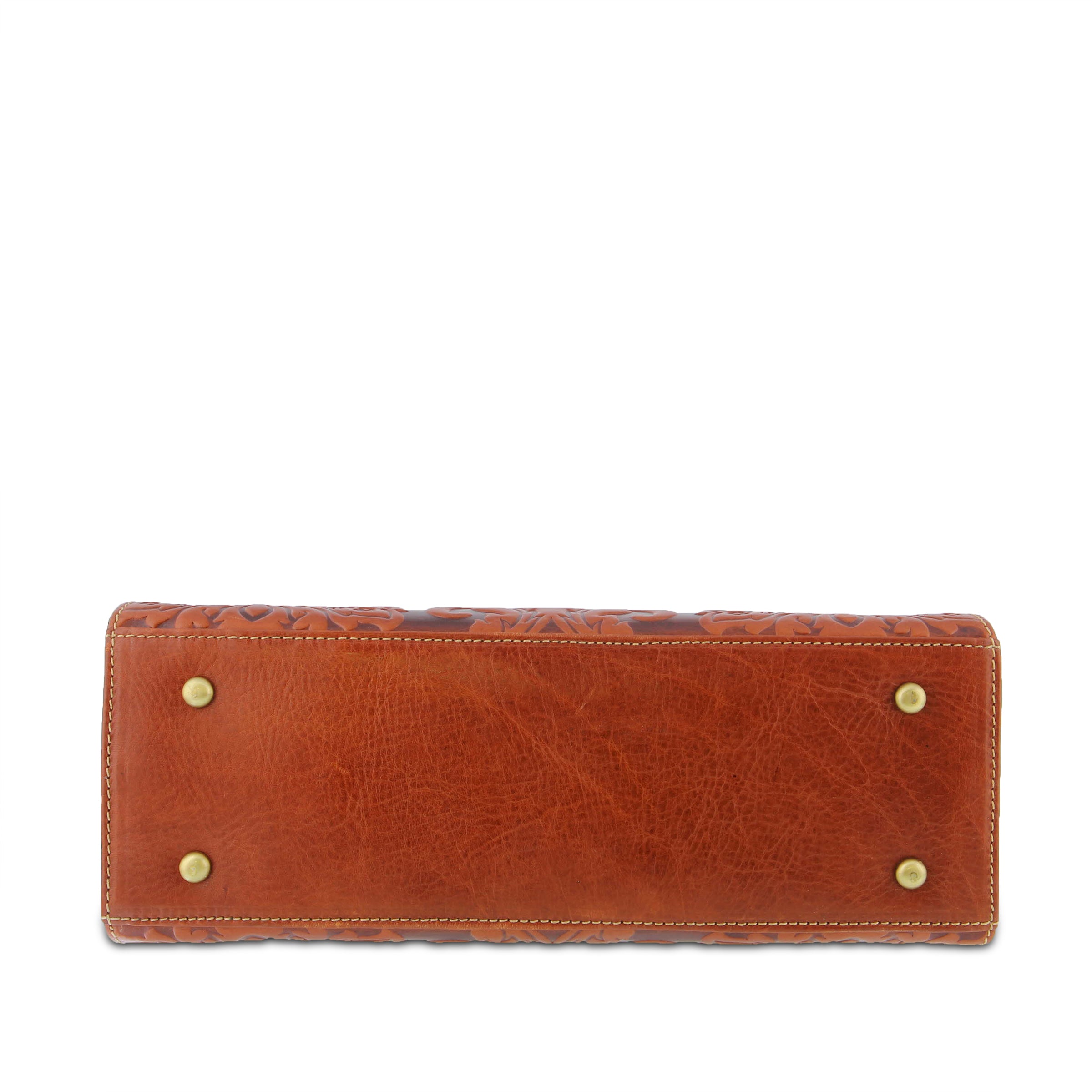 L'Artiste L'ARTISTE HB-LOTUS HANDBAG shoe with handcrafted leather design