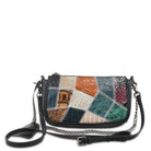 L'Artiste L`ARTISTE HB-PATCHES HANDBAG shoe in black multi with handcrafted leather design