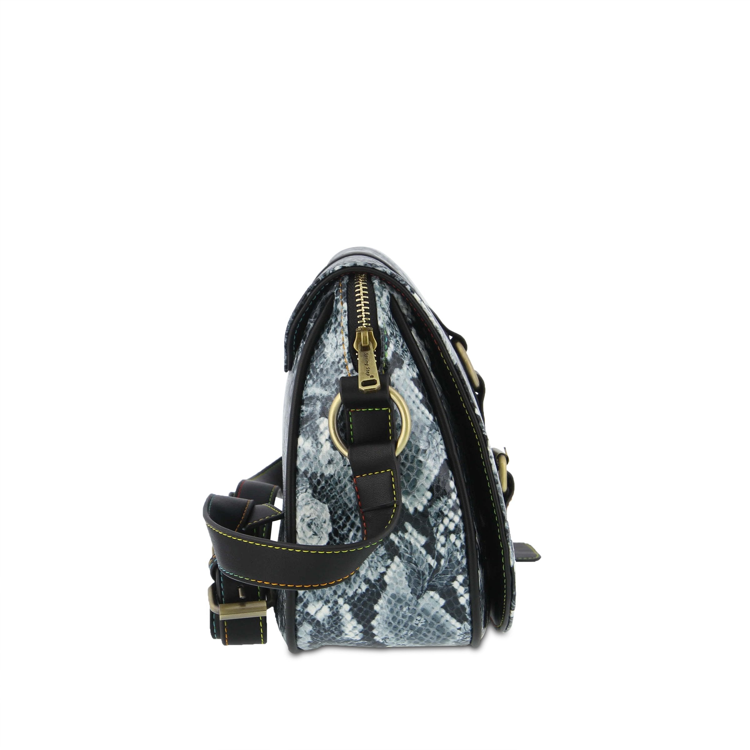 L'Artiste L'ARTISTE HB-PYTHON HANDBAG shoe with handcrafted leather design