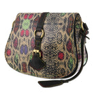 L'Artiste L'ARTISTE HB-PYTHON HANDBAG shoe in rainbow multi with handcrafted leather design