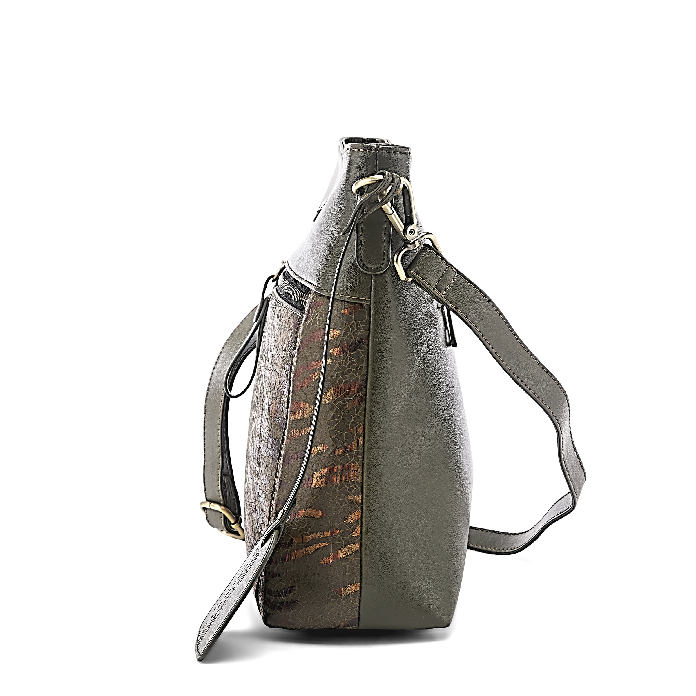 L'Artiste L'ARTISTE HB-SEQUOIA HANDBAG shoe with handcrafted leather design