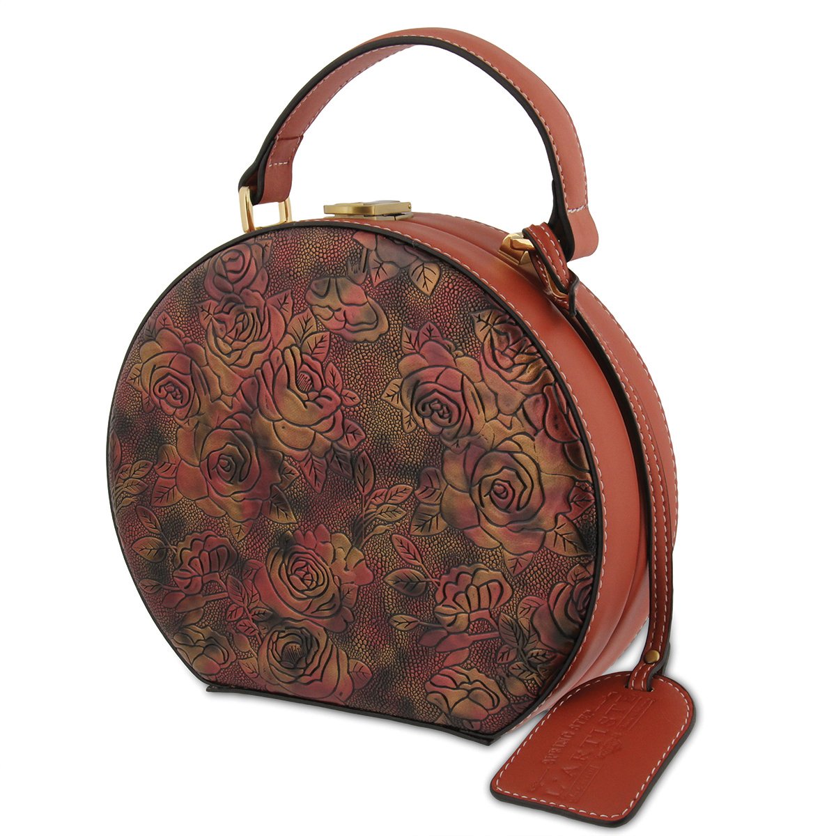 L'Artiste L'ARTISTE HB-SPHERE HANDBAG shoe with handcrafted leather design
