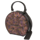 L'Artiste L'ARTISTE HB-SPHERE HANDBAG shoe in purple multi with handcrafted leather design