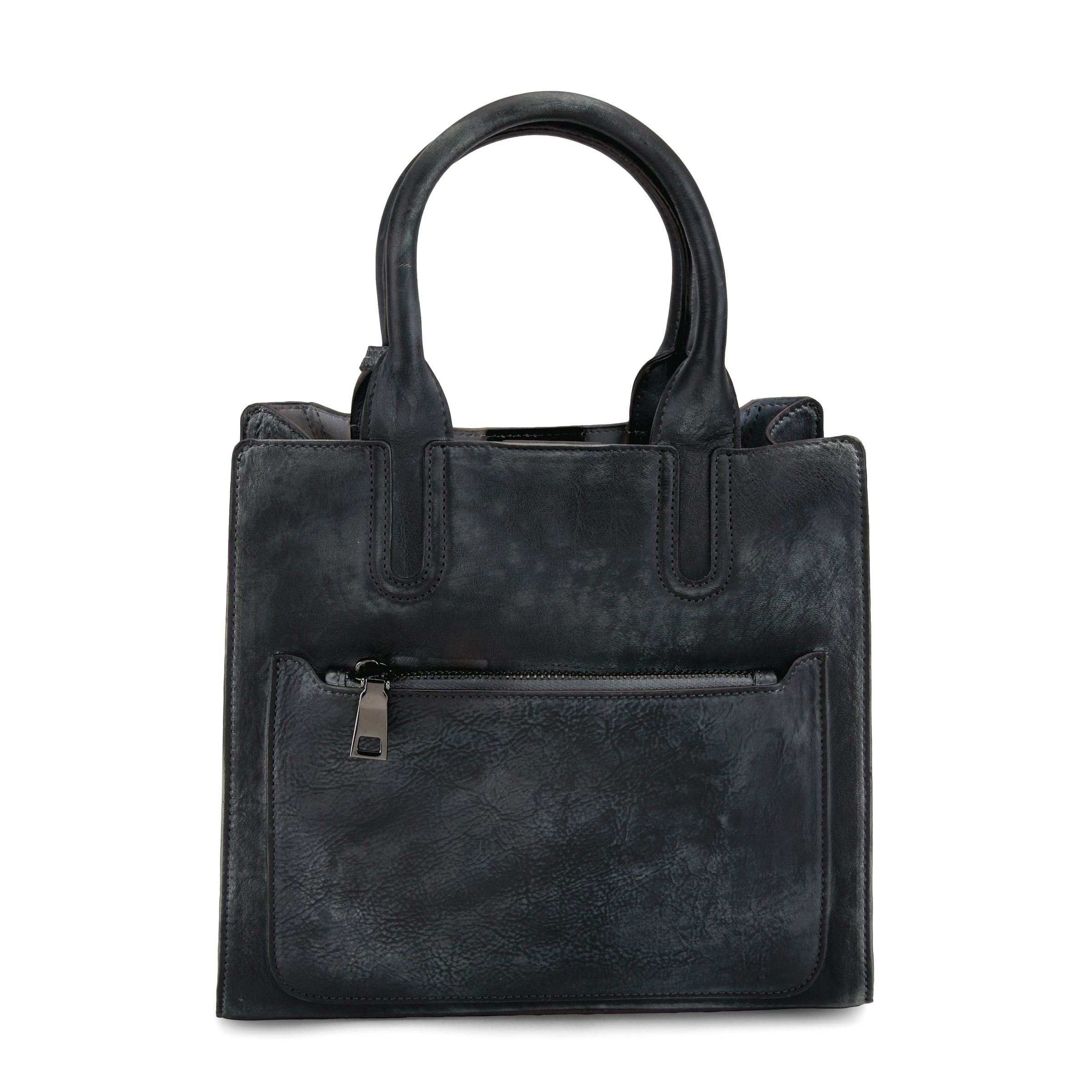 L'Artiste L'ARTISTE HB-SQUARED HANDBAGS shoe in olive multi with handcrafted leather design