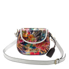 L'Artiste L'ARTISTE HB-TEACUP HANDBAG shoe in red multi with handcrafted leather design