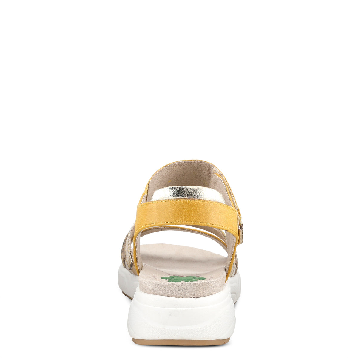 Spring Step SPRING STEP RELIFE HEATHER SLINGBACK SANDAL sandal in mustard multi with comfortable everyday design