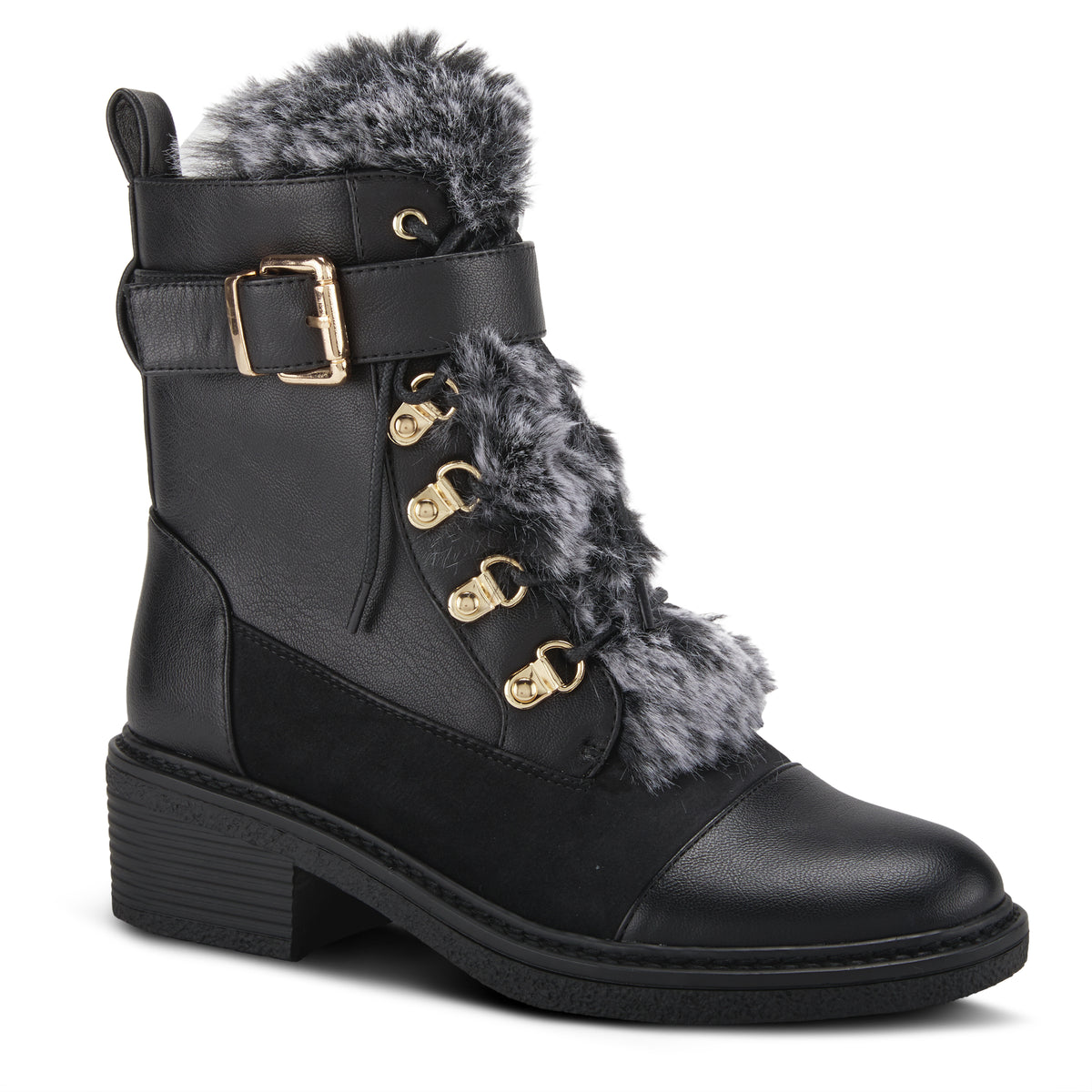 Patrizia Hilvia Boots: Lace-up Booties – Spring Step Shoes