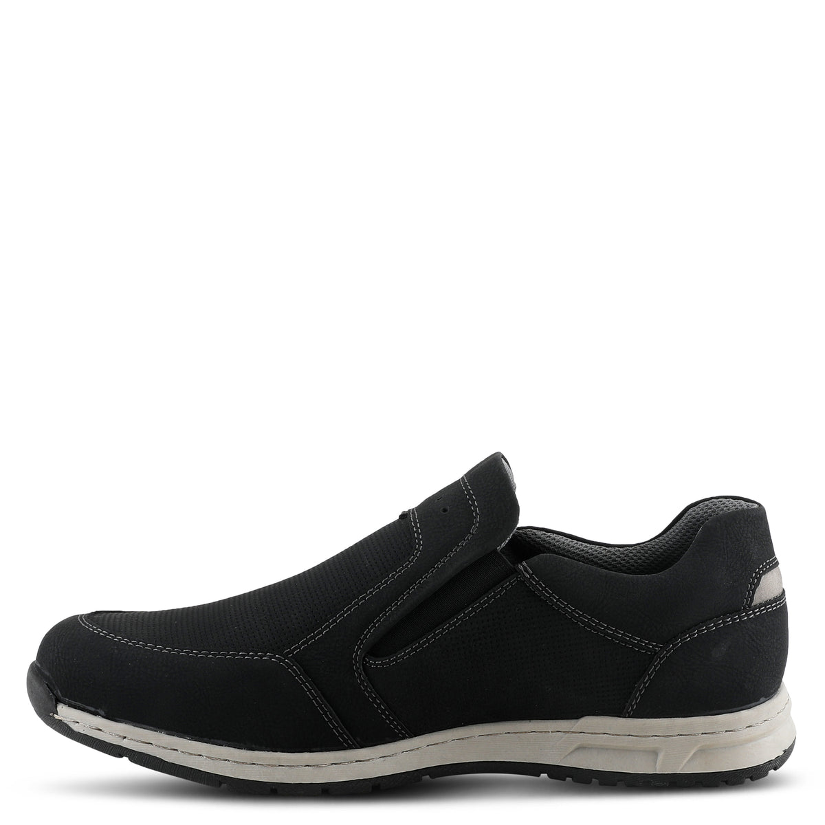 Spring Step SPRING STEP RELIFE MEN HOOVER SLIP-ON SNEAKERS sneaker in black with comfortable everyday design
