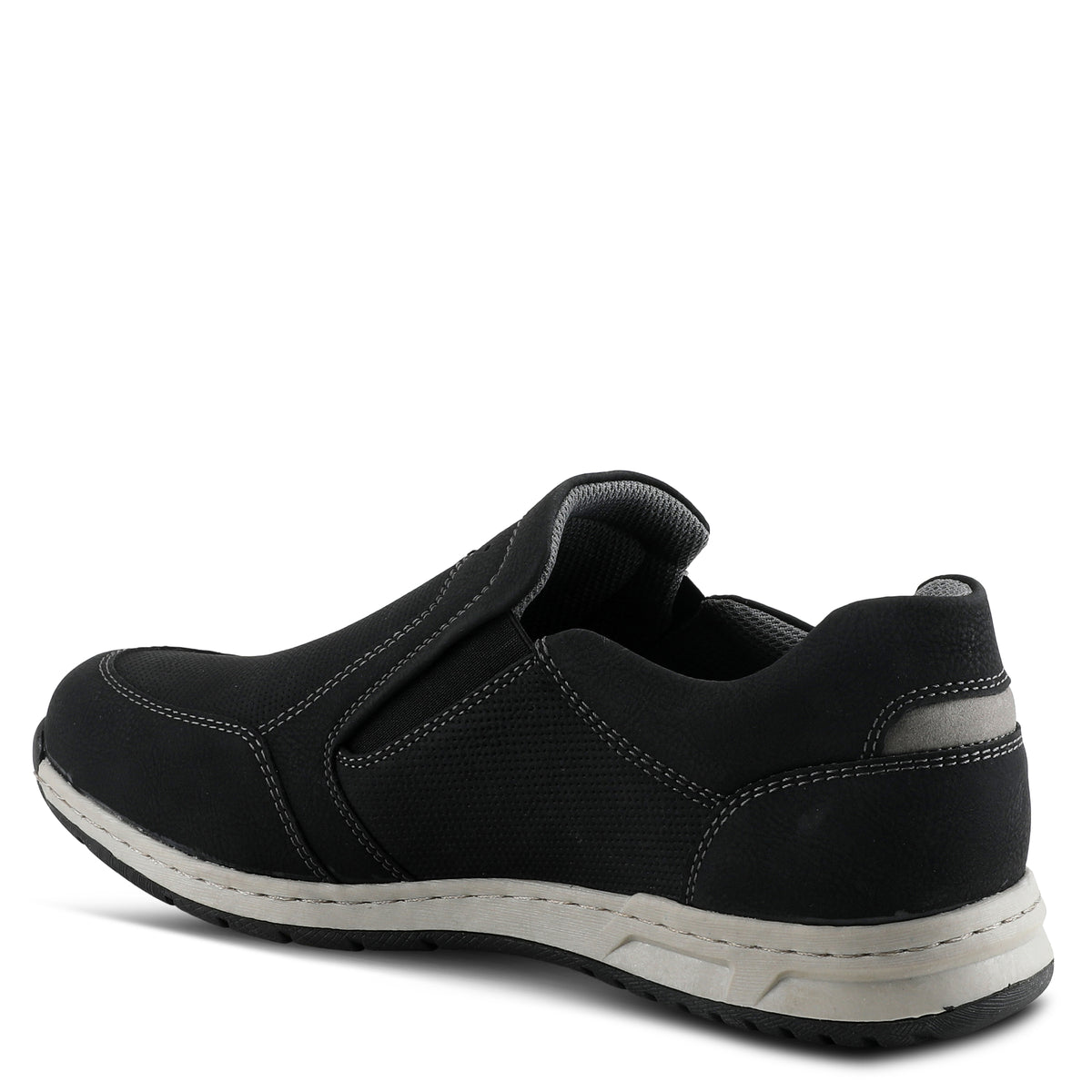Spring Step SPRING STEP RELIFE MEN HOOVER SLIP-ON SNEAKERS sneaker in black with comfortable everyday design