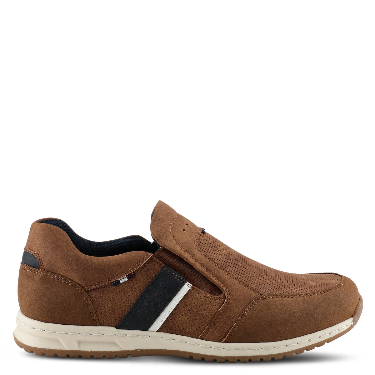 Spring Step SPRING STEP RELIFE MEN HOOVER SLIP-ON SNEAKERS sneaker in brown with comfortable everyday design