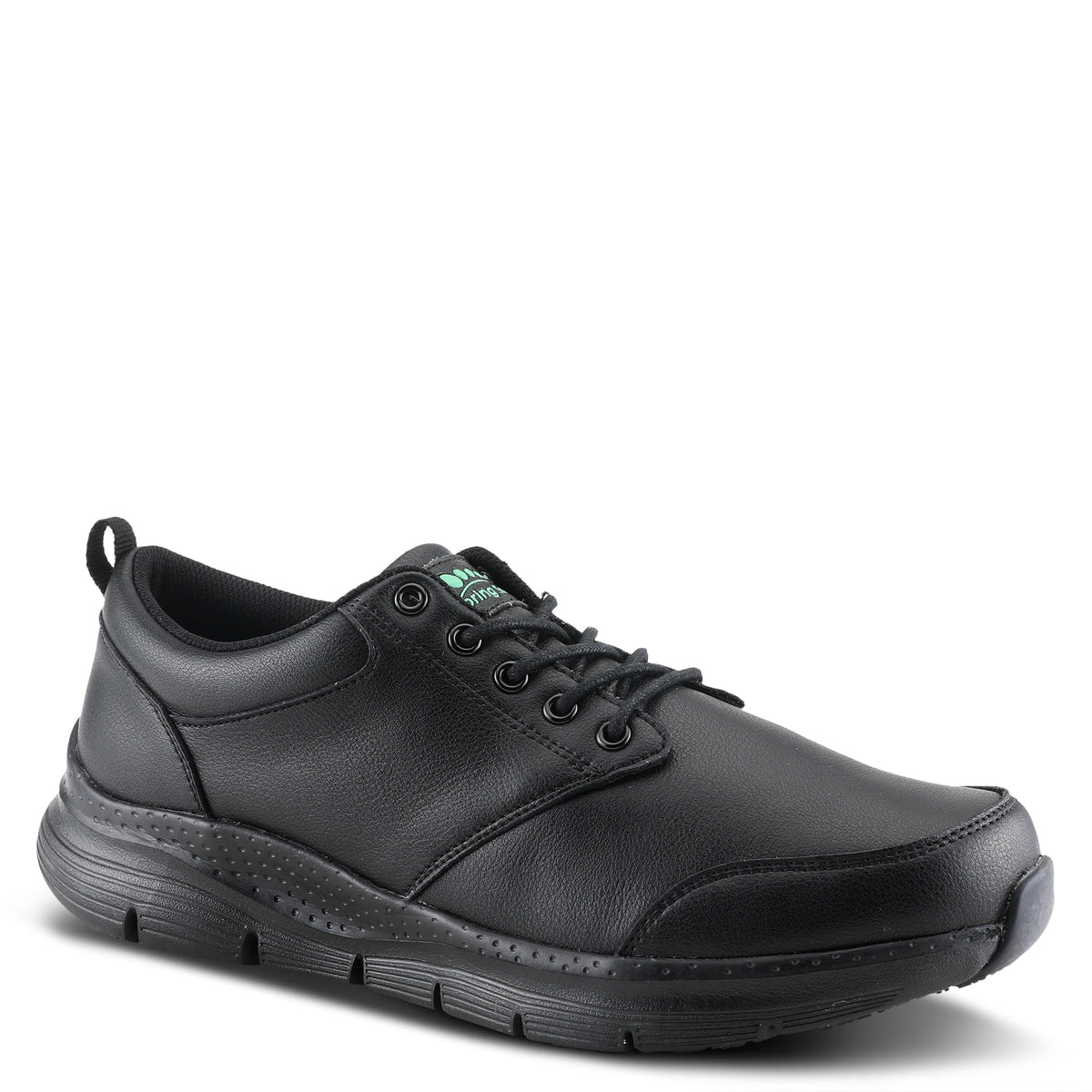 Spring Step Professional SPRING STEP PROFESSIONAL HOPKINS MEN'S LACE-UP work shoe in black with comfortable work design