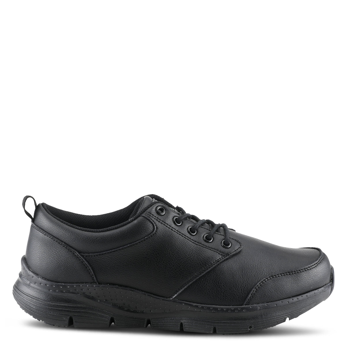 Spring Step Professional SPRING STEP PROFESSIONAL HOPKINS MEN'S LACE-UP work shoe in black with comfortable work design