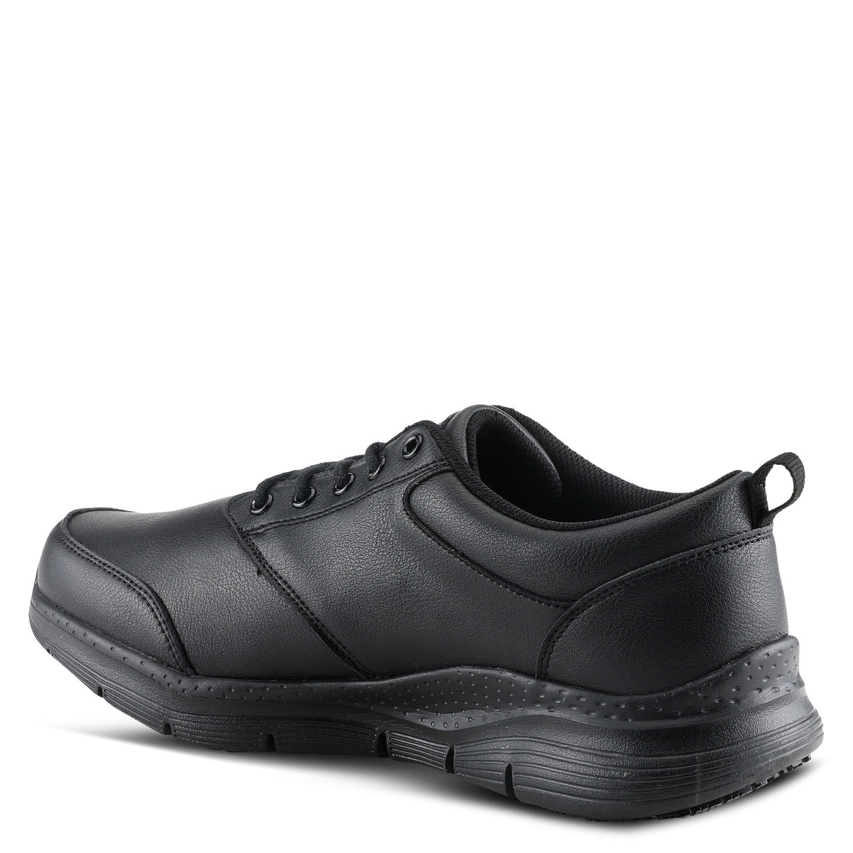 Spring Step Professional SPRING STEP PROFESSIONAL HOPKINS MEN'S LACE-UP work shoe in black with comfortable work design